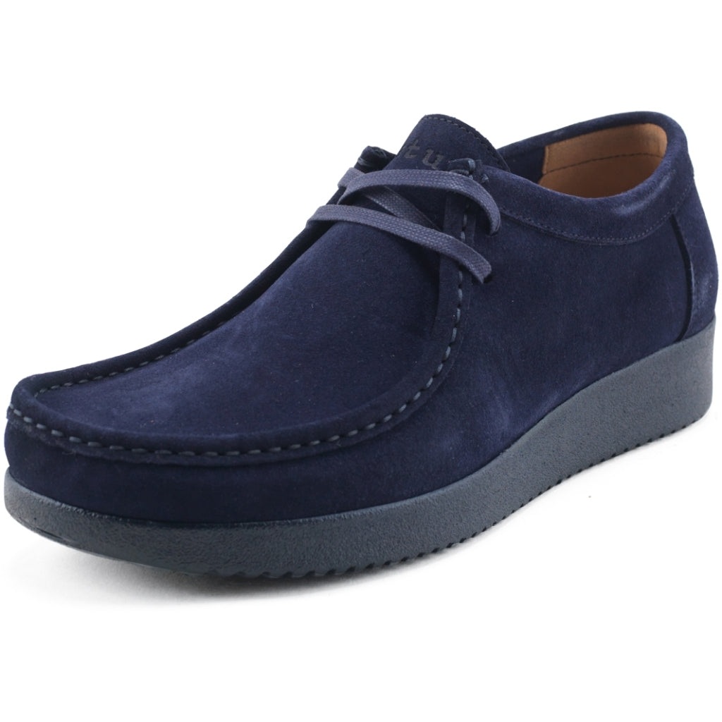 Nature Footwear Adam Sko Suede Shoe 004 Navy