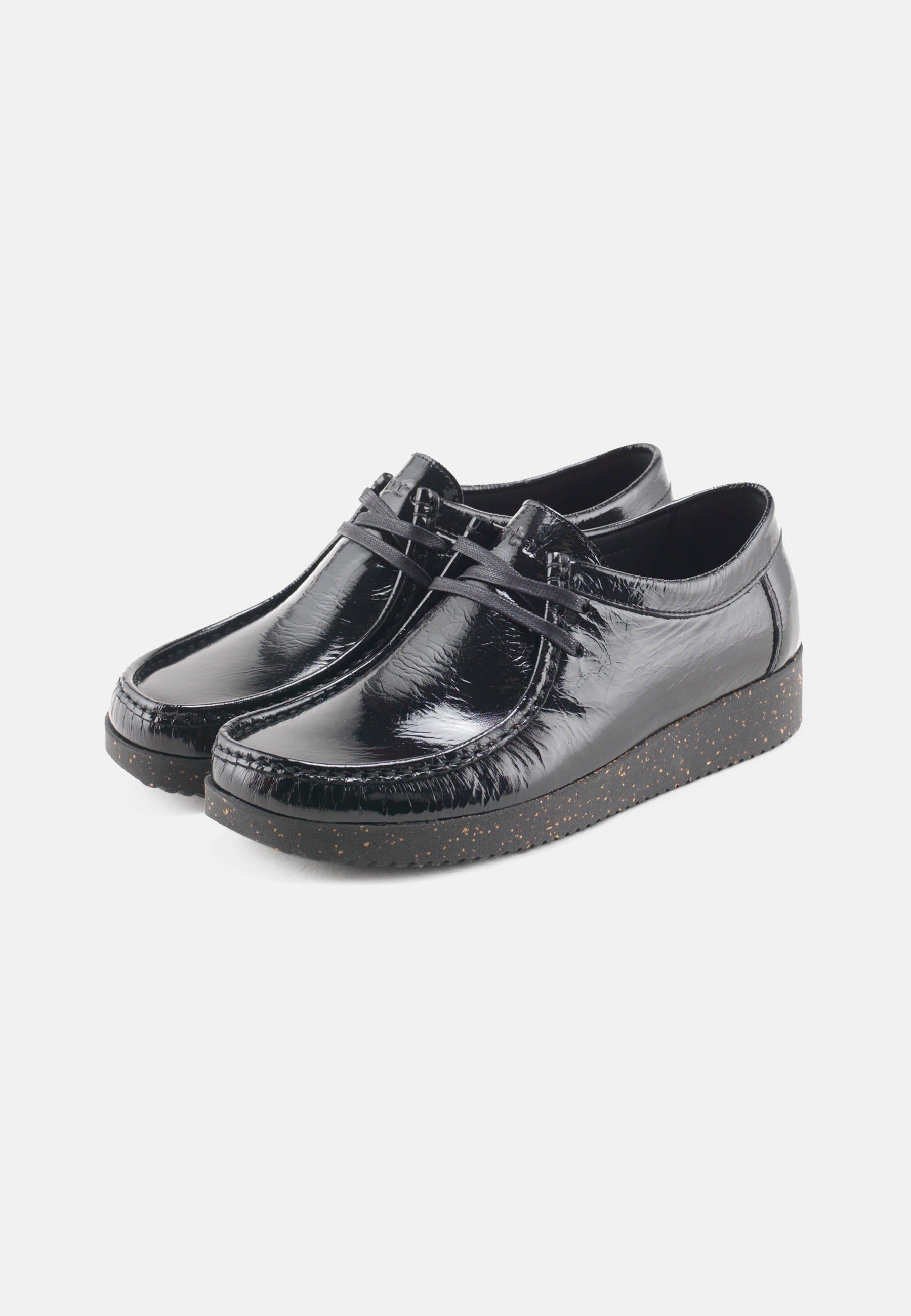 Nature Footwear Alba Sko Leather Shoe 002 Black