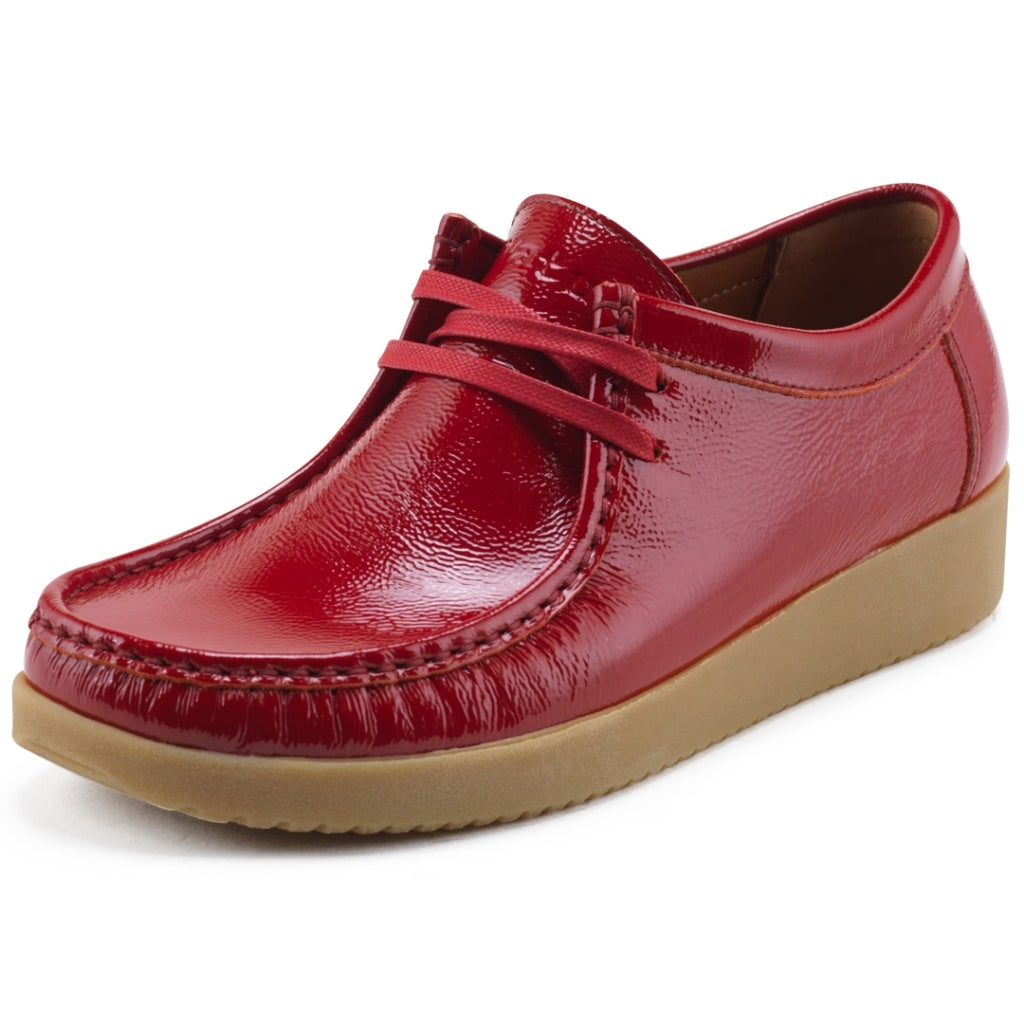 Nature Footwear Alba Sko Leather Shoe 009 Red