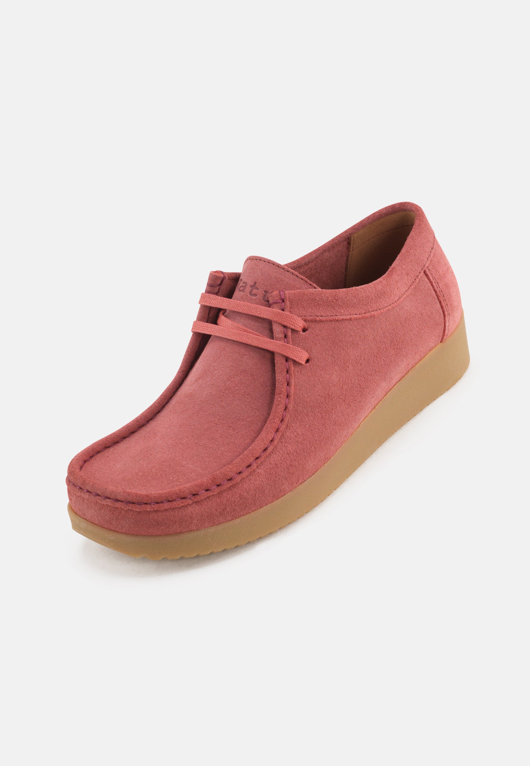 Nature Footwear Alba Sko Suede Shoe 136 Ruby