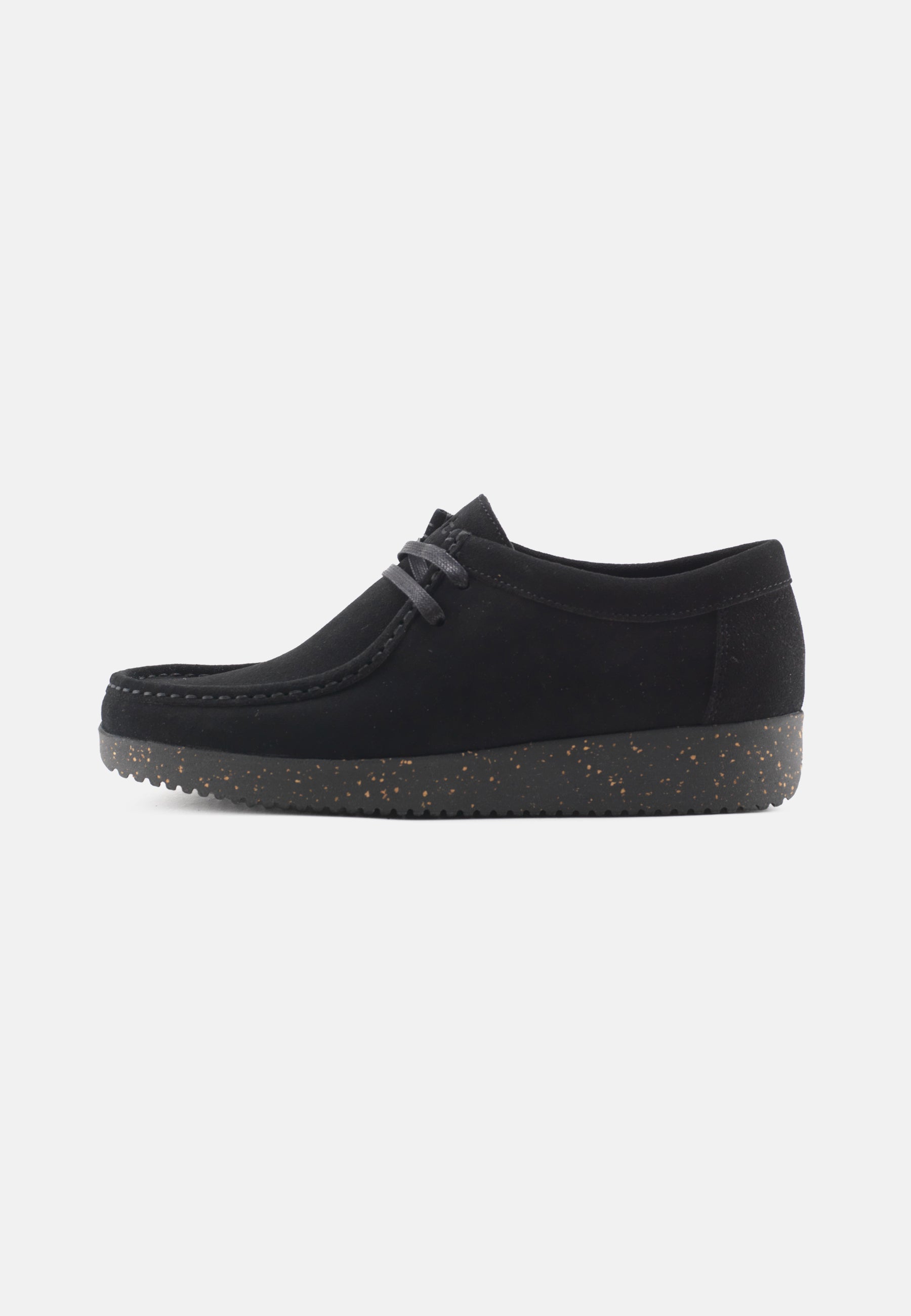 Nature Footwear Alba Sko Suede Shoe 002 Black