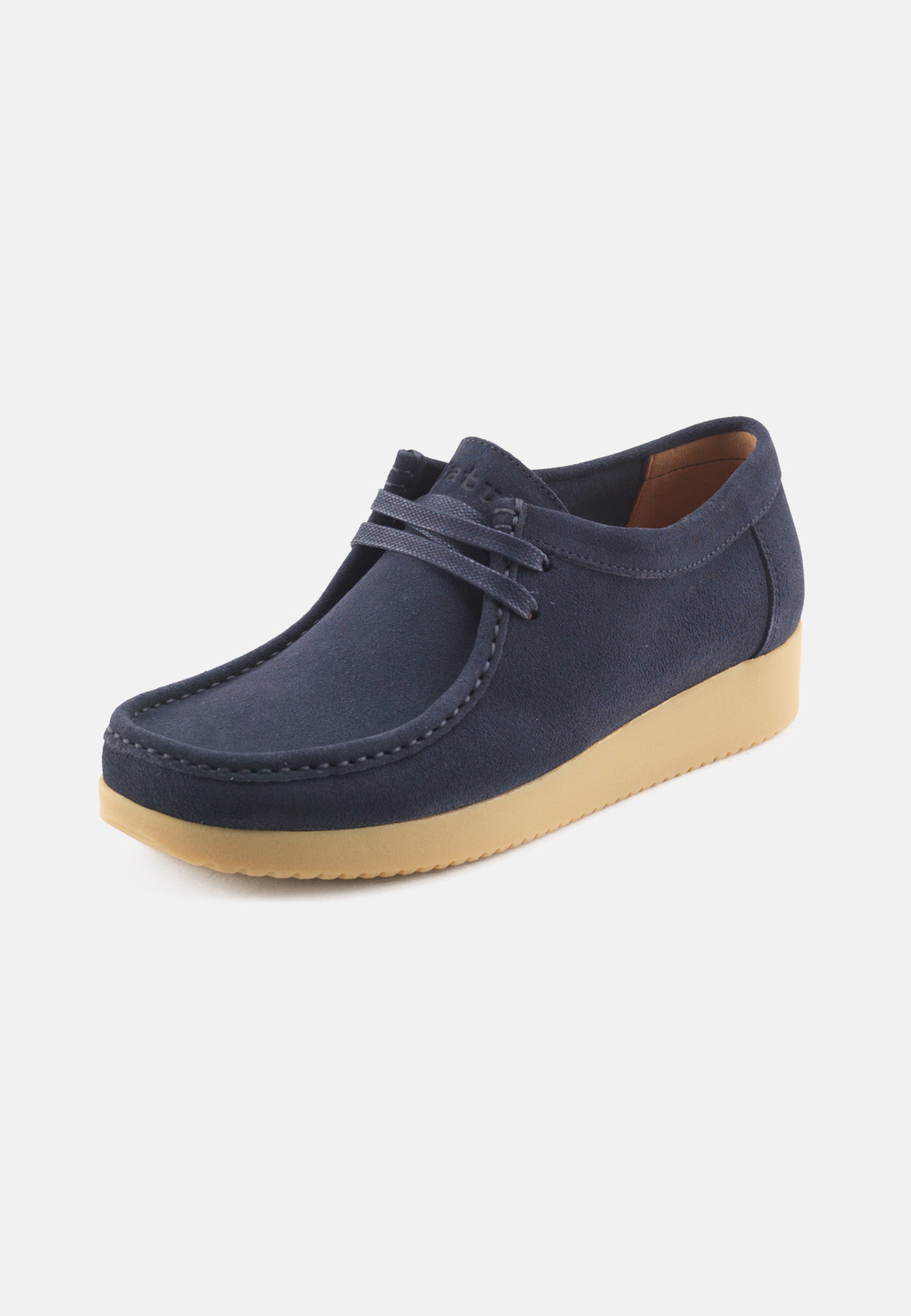 Nature Footwear Alba Sko Suede Shoe 004 Navy