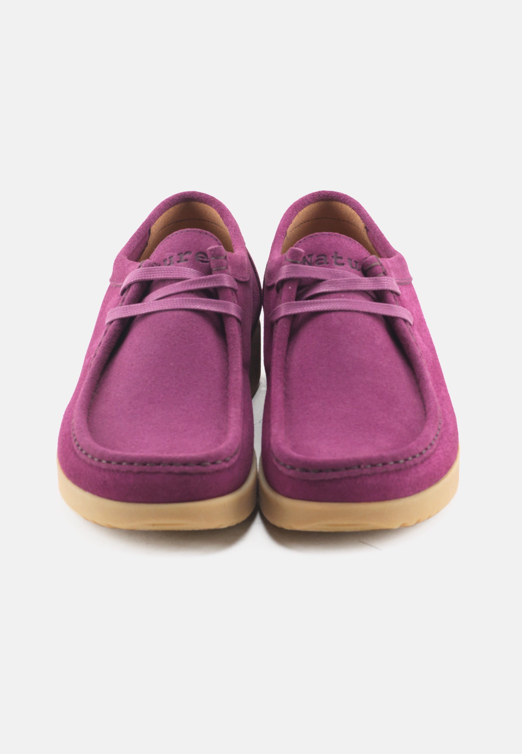 Nature Footwear Alba Sko Suede Shoe 015 Dark Berry