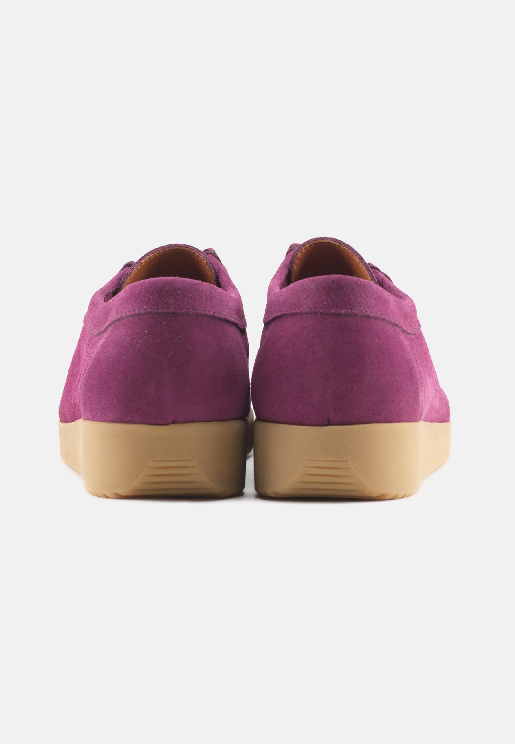 Nature Footwear Alba Sko Suede Shoe 015 Dark Berry