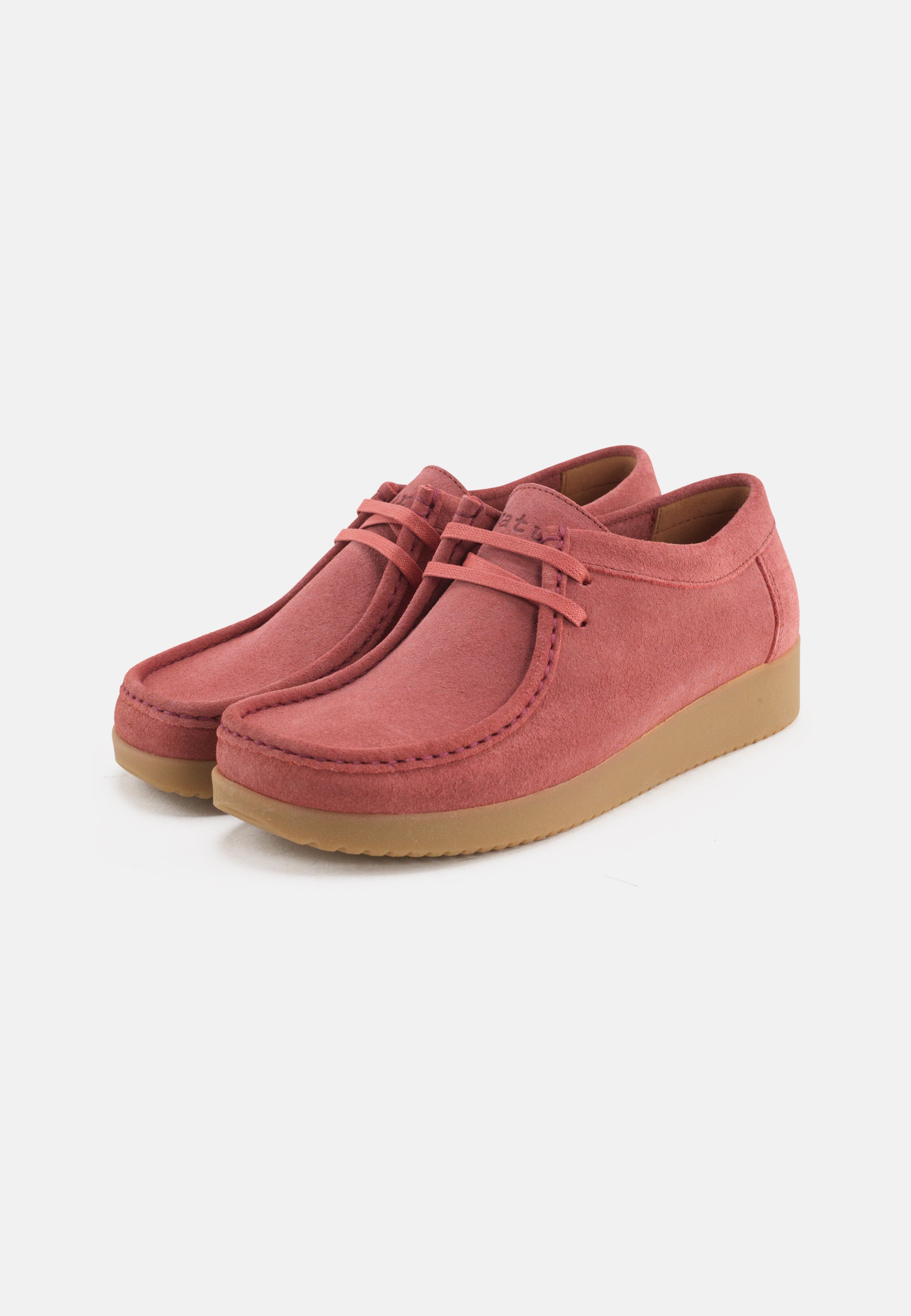 Nature Footwear Alba Sko Suede Shoe 136 Ruby