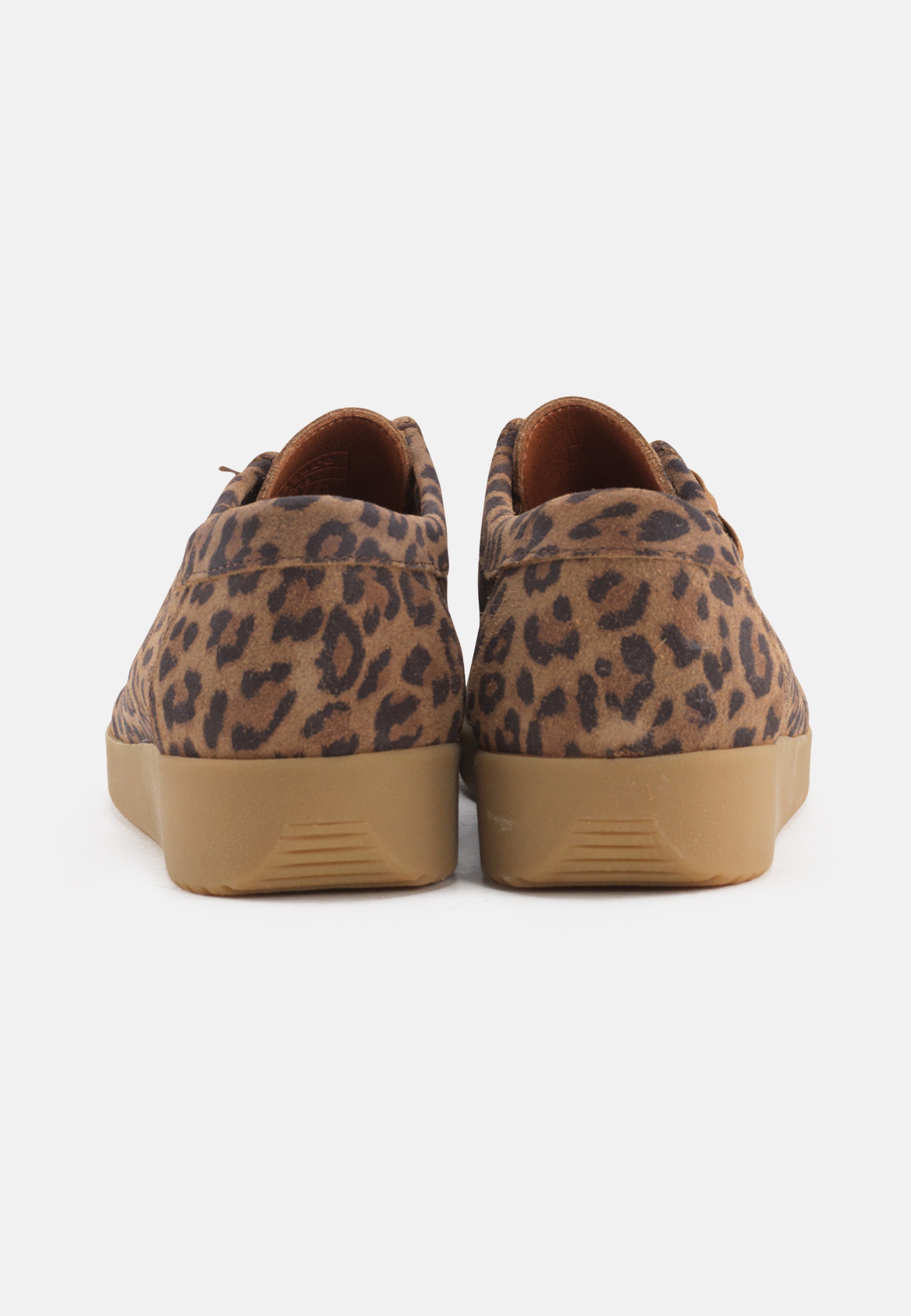 Nature Footwear Alba Sko Suede Print Shoe 100 Leopard