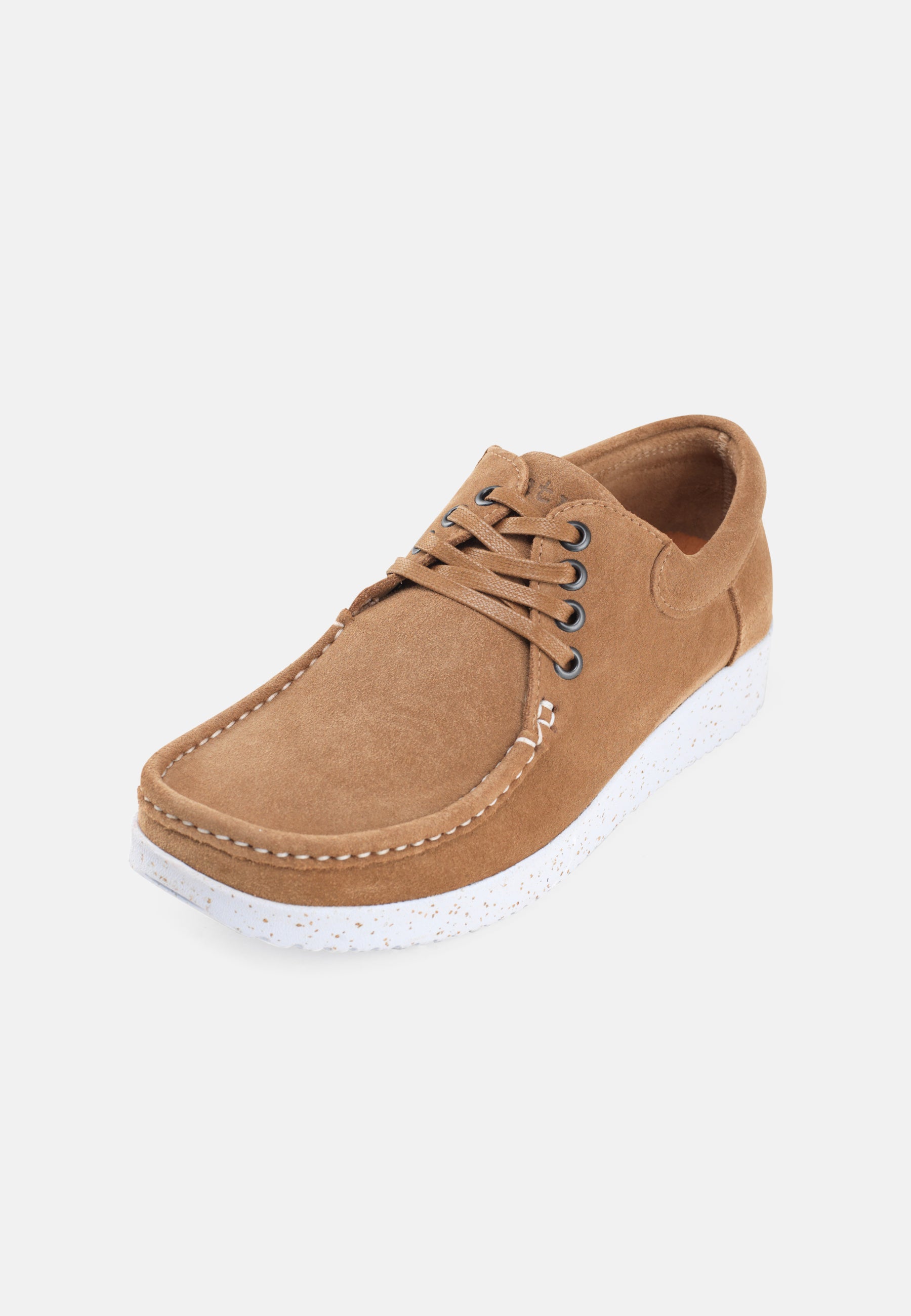 Nature Footwear III Anna Sko Suede Shoe 025 Toffee