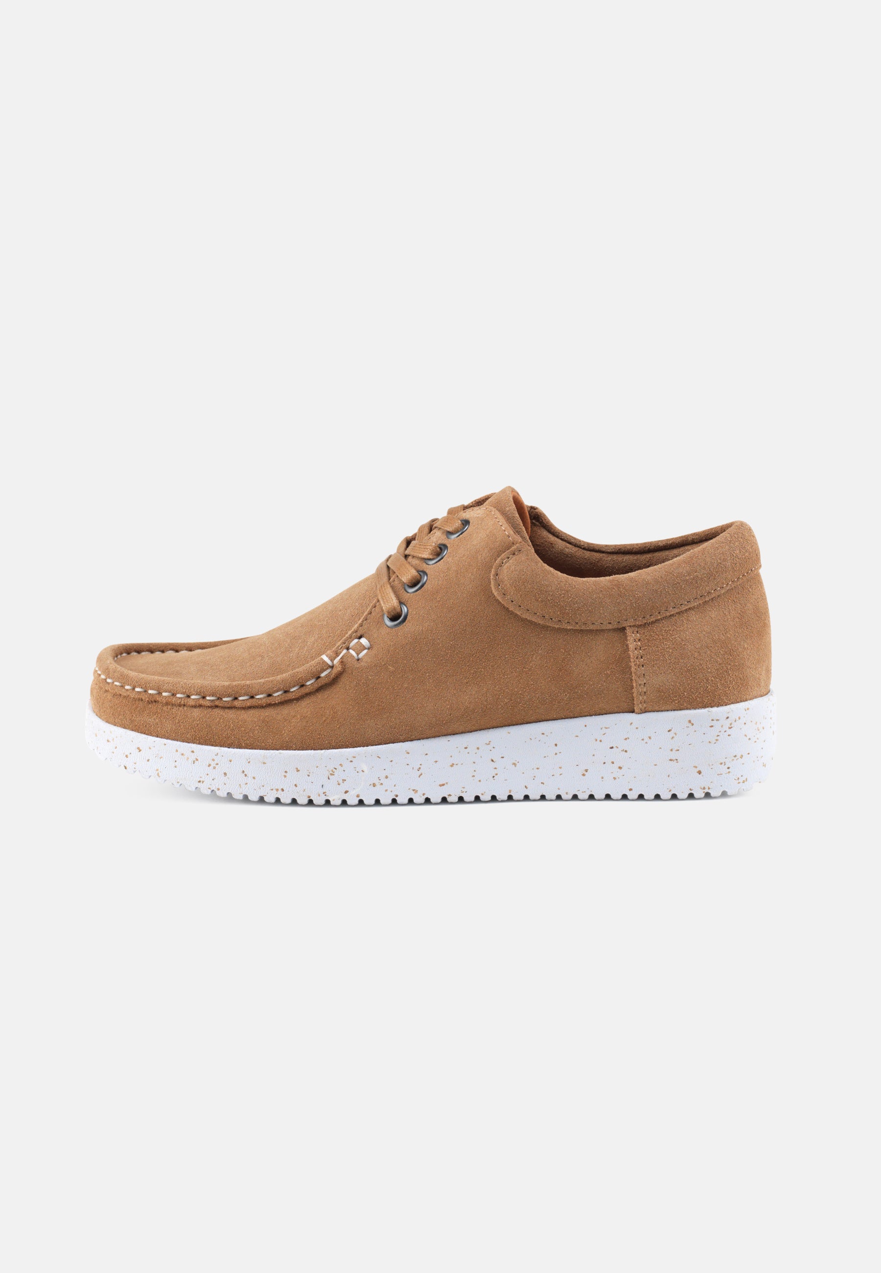 Nature Footwear III Anna Sko Suede Shoe 025 Toffee