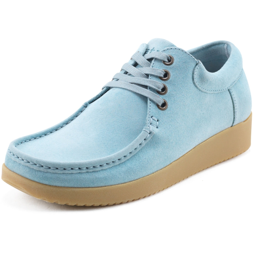 Nature Footwear Anna Sko Suede Shoe 125 Sky