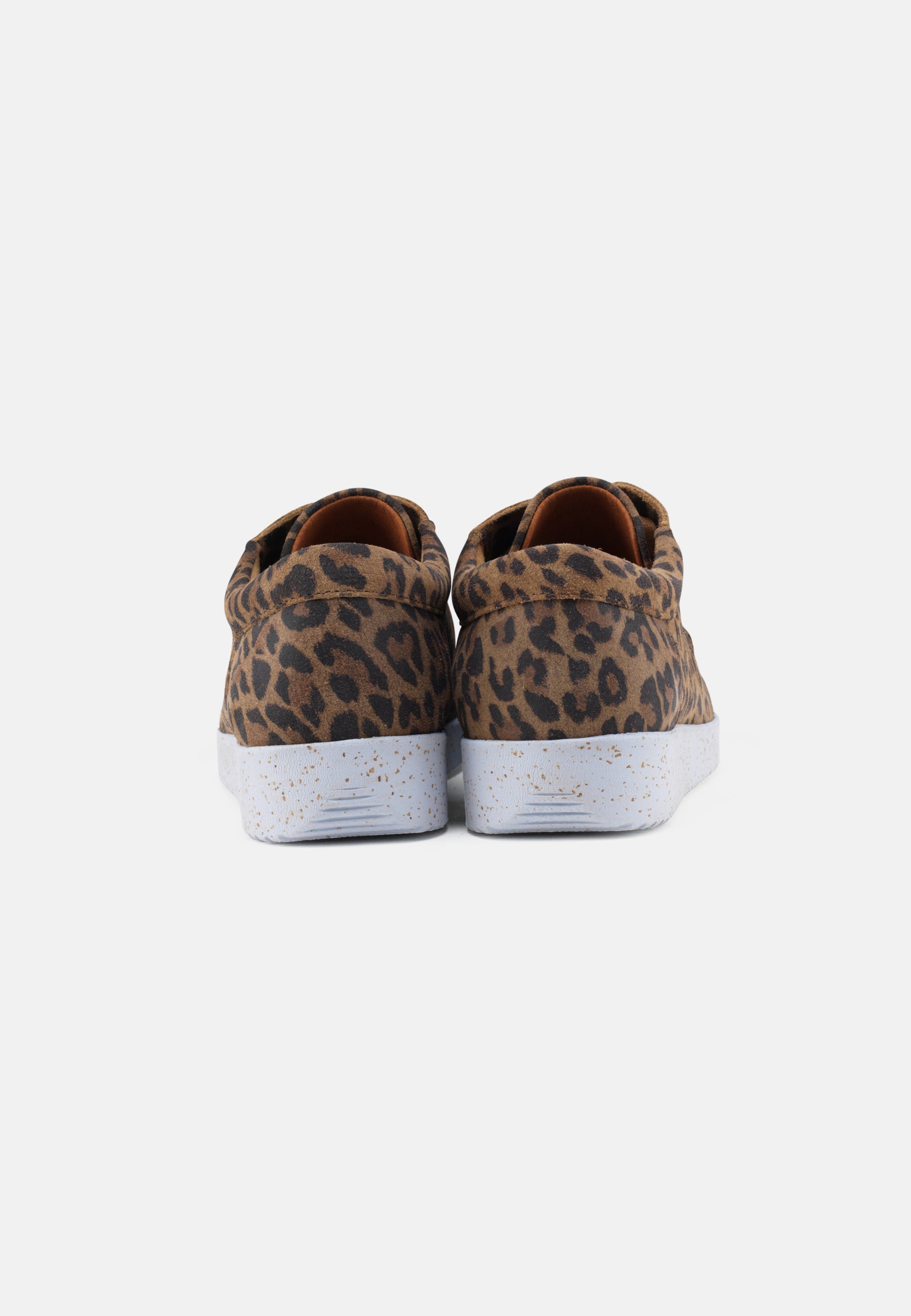 Nature Footwear Anna Sko Suede Print Shoe 100 Leopard