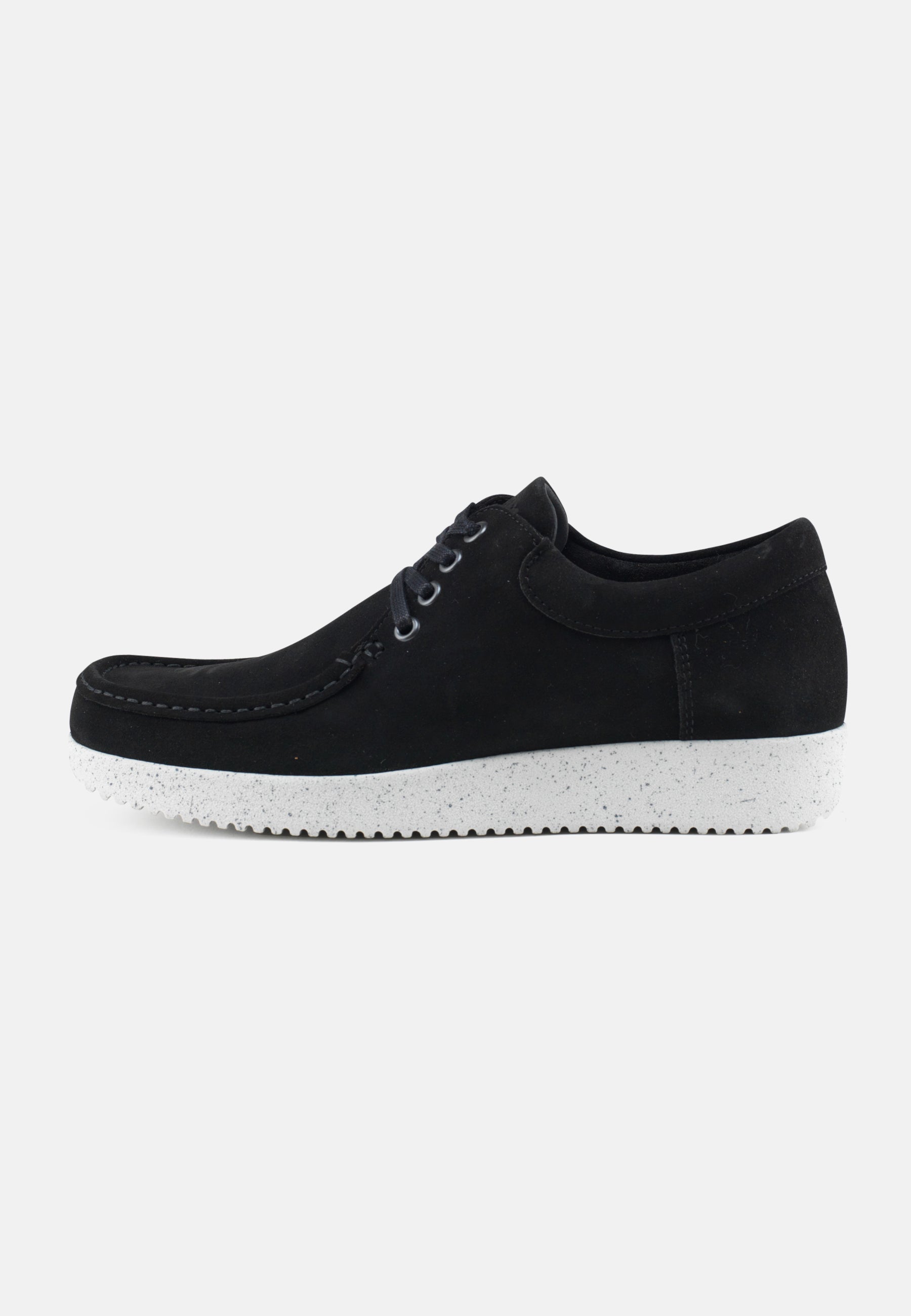 Nature Footwear Arne Sko Suede Shoe 002 Black