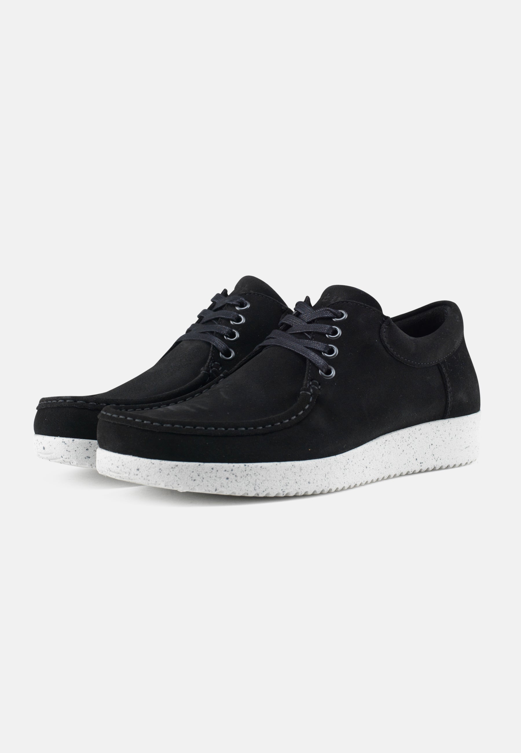 Nature Footwear Arne Sko Suede Shoe 002 Black