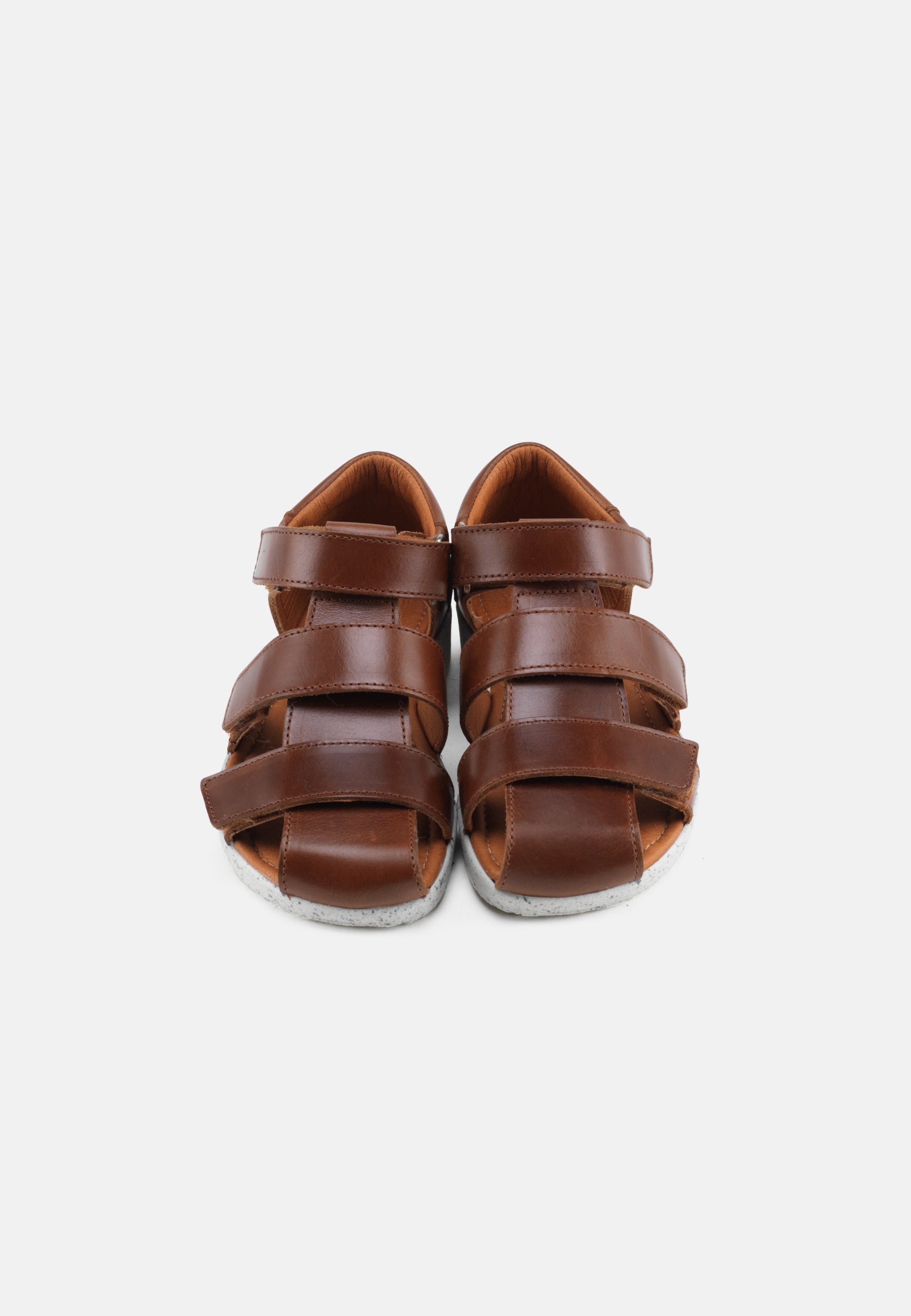 Nature Footwear Birk Børnesandal Leather Sandal 114 Tobacco