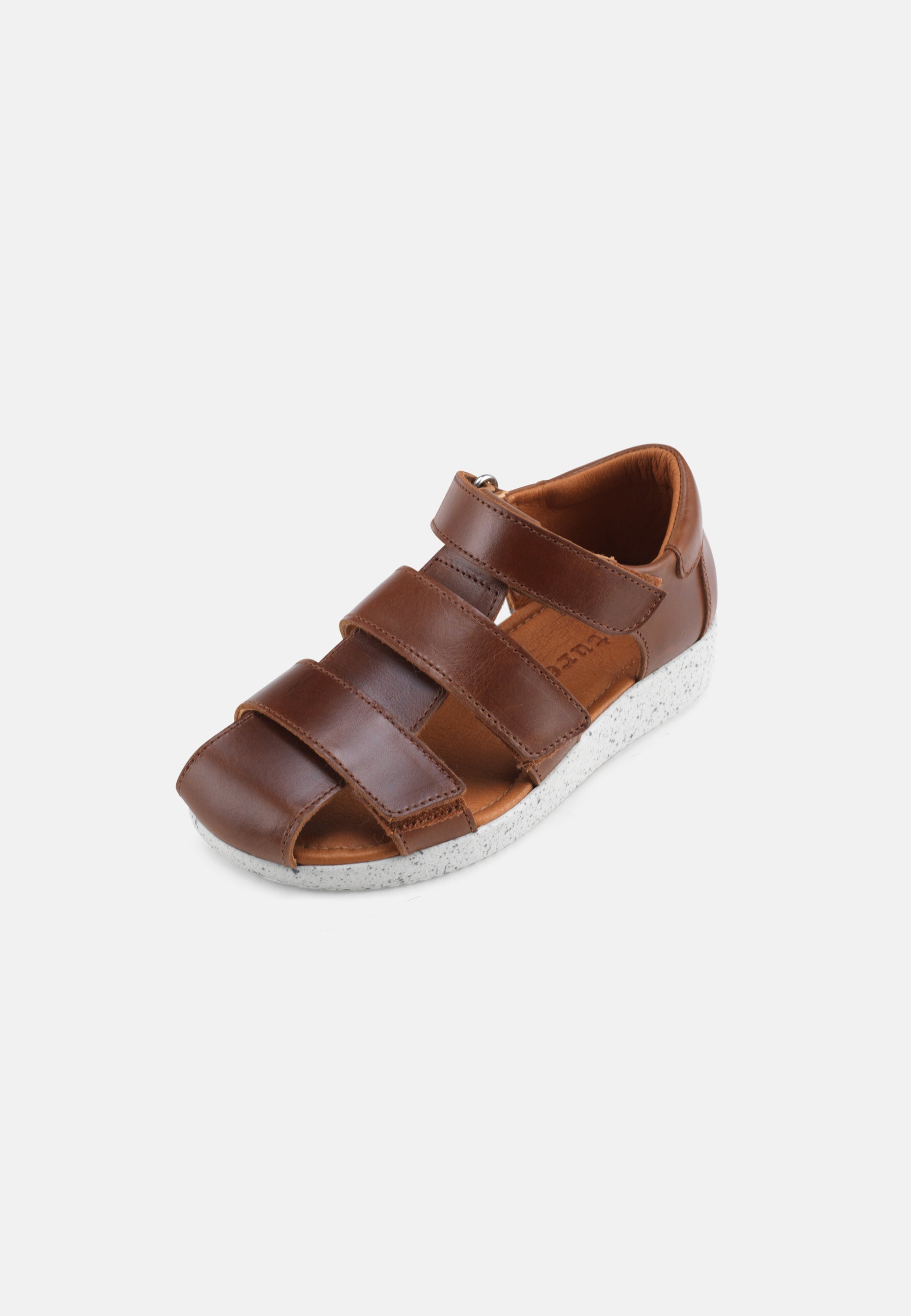 Nature Footwear Birk Børnesandal Leather Sandal 114 Tobacco