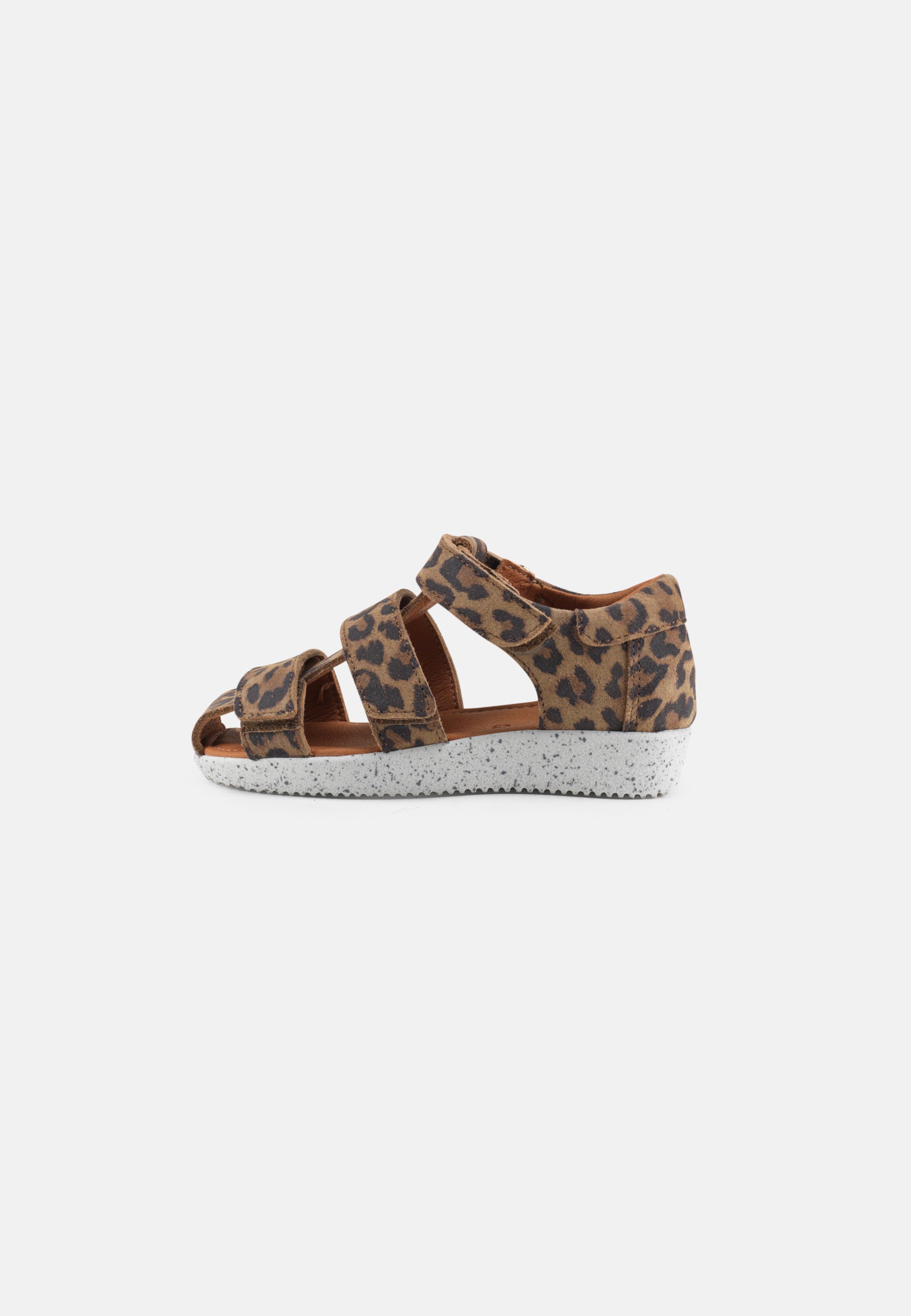 Nature Footwear Birk Børnesandal Suede Sandal 100 Leopard