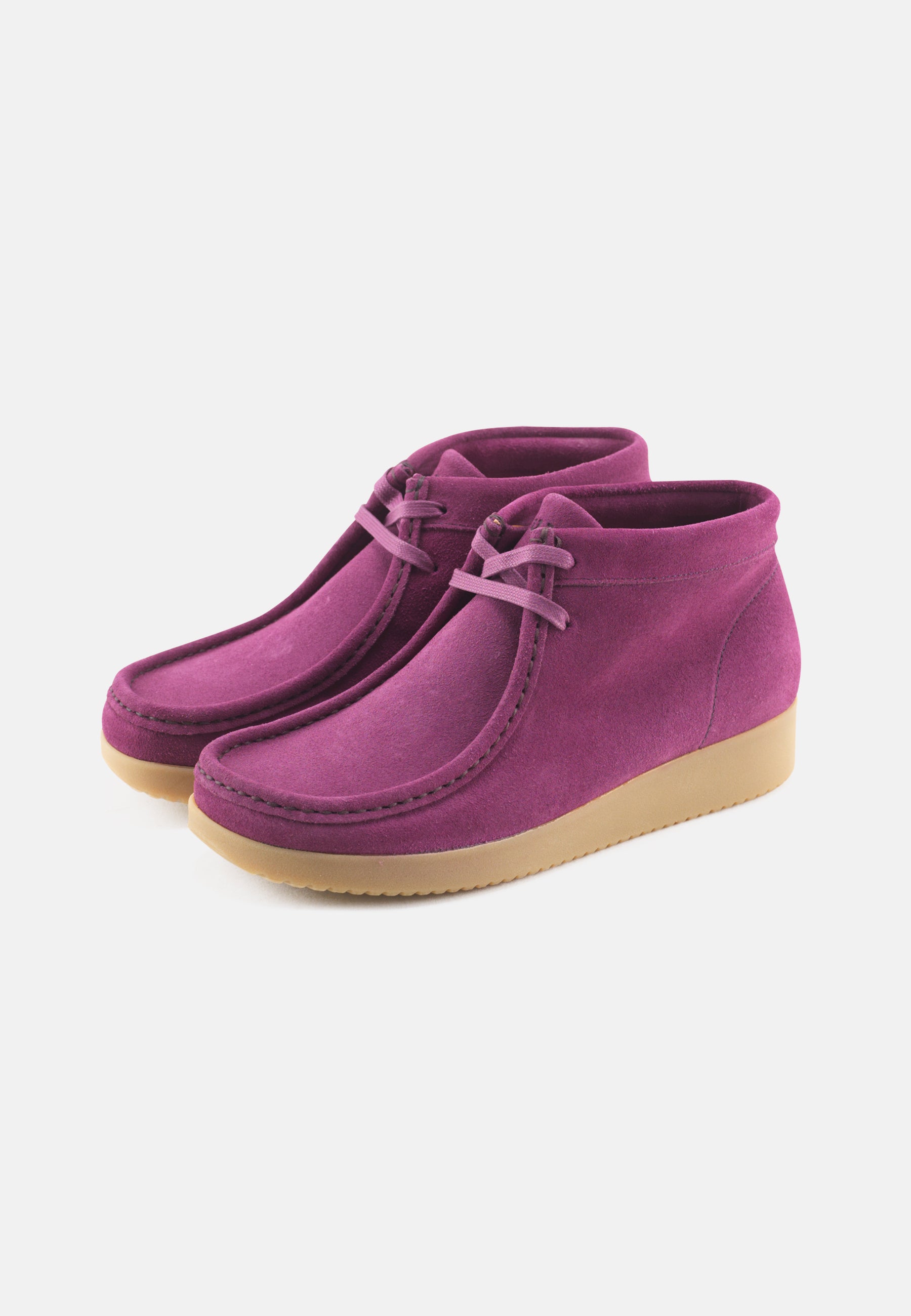 Nature Footwear Ellen Støvle Suede Boot 015 Dark Berry