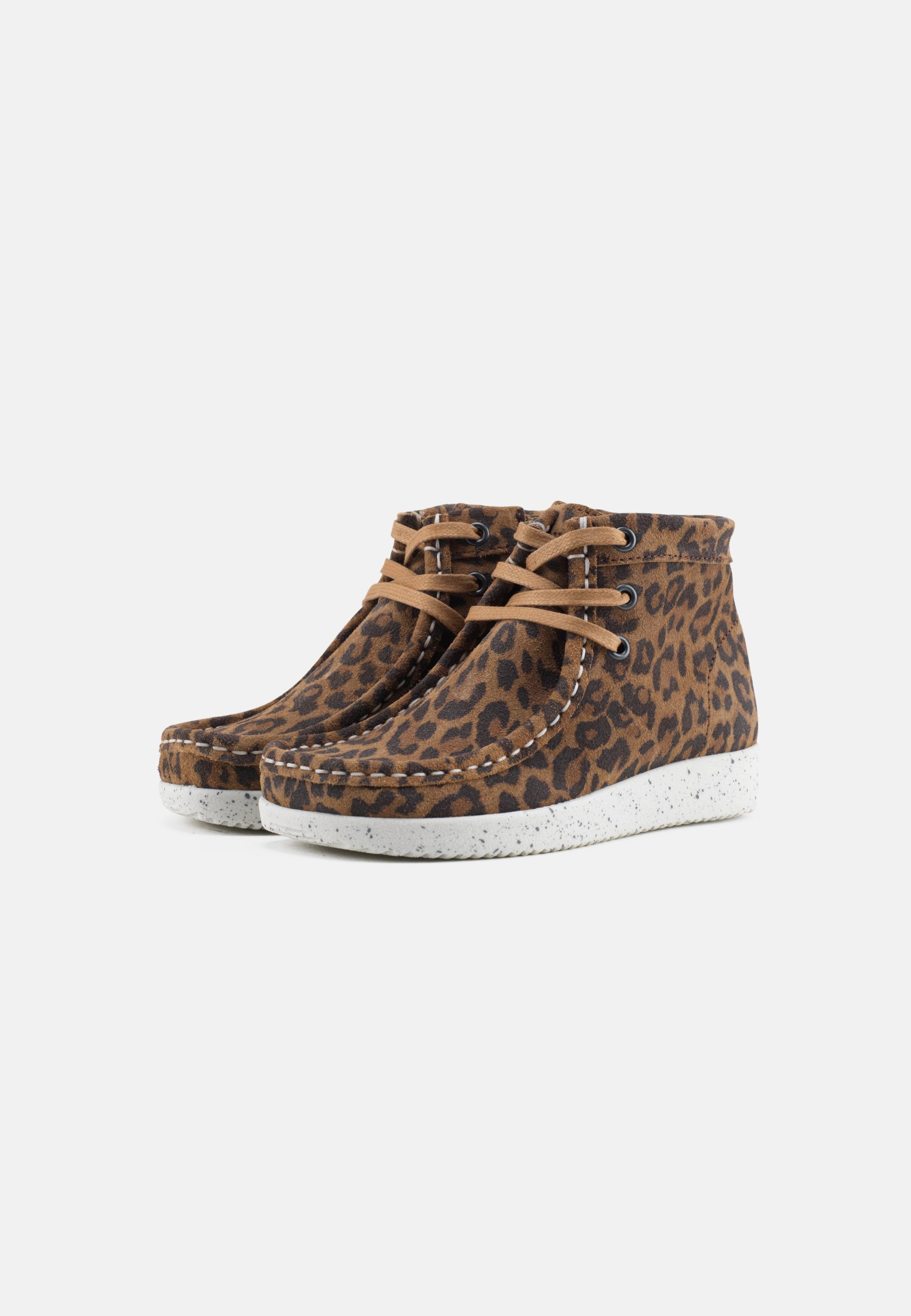 Nature Footwear Elm Børnestøvle Suede Boot 100 Leopard