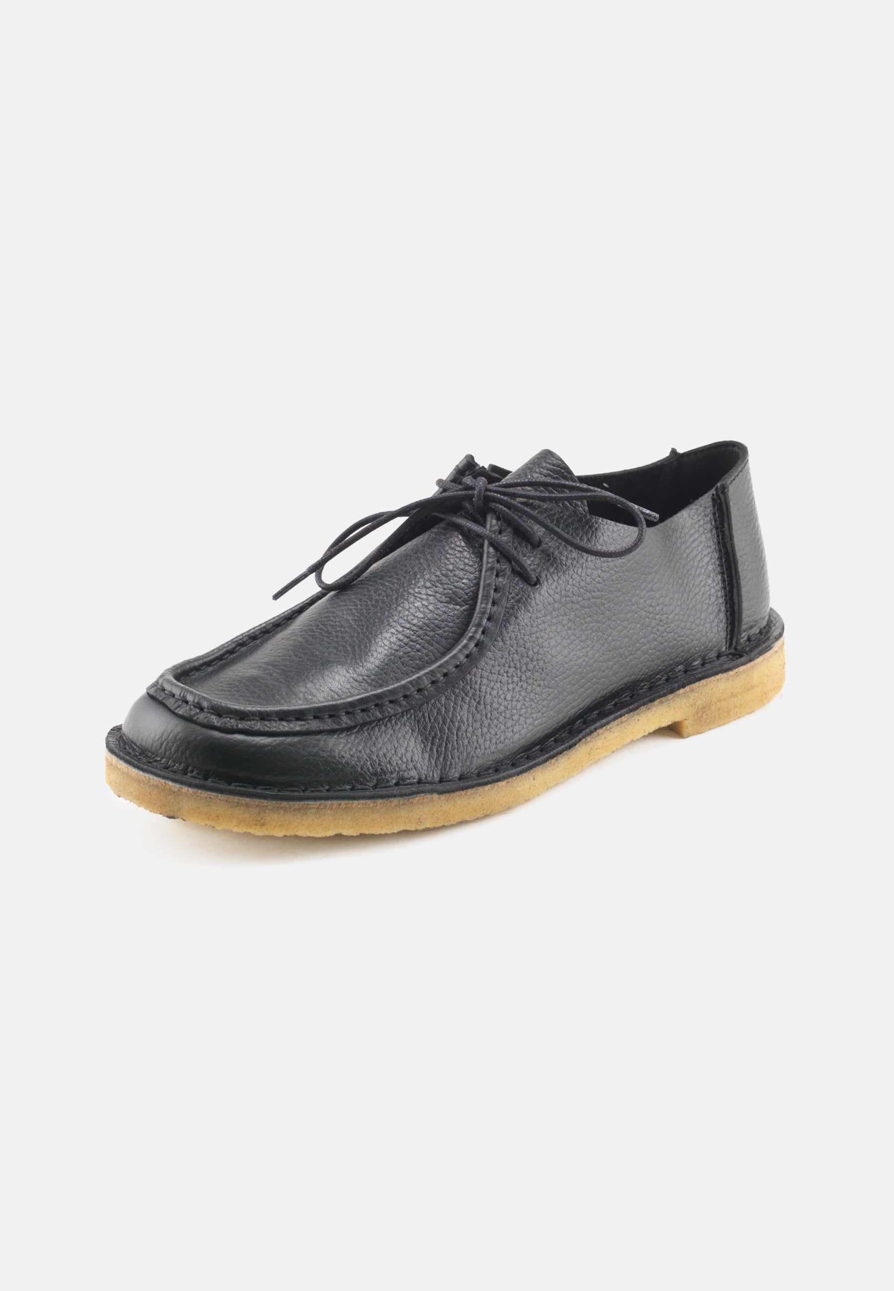 Nature Footwear Emil Sko Leather Shoe 002 Black