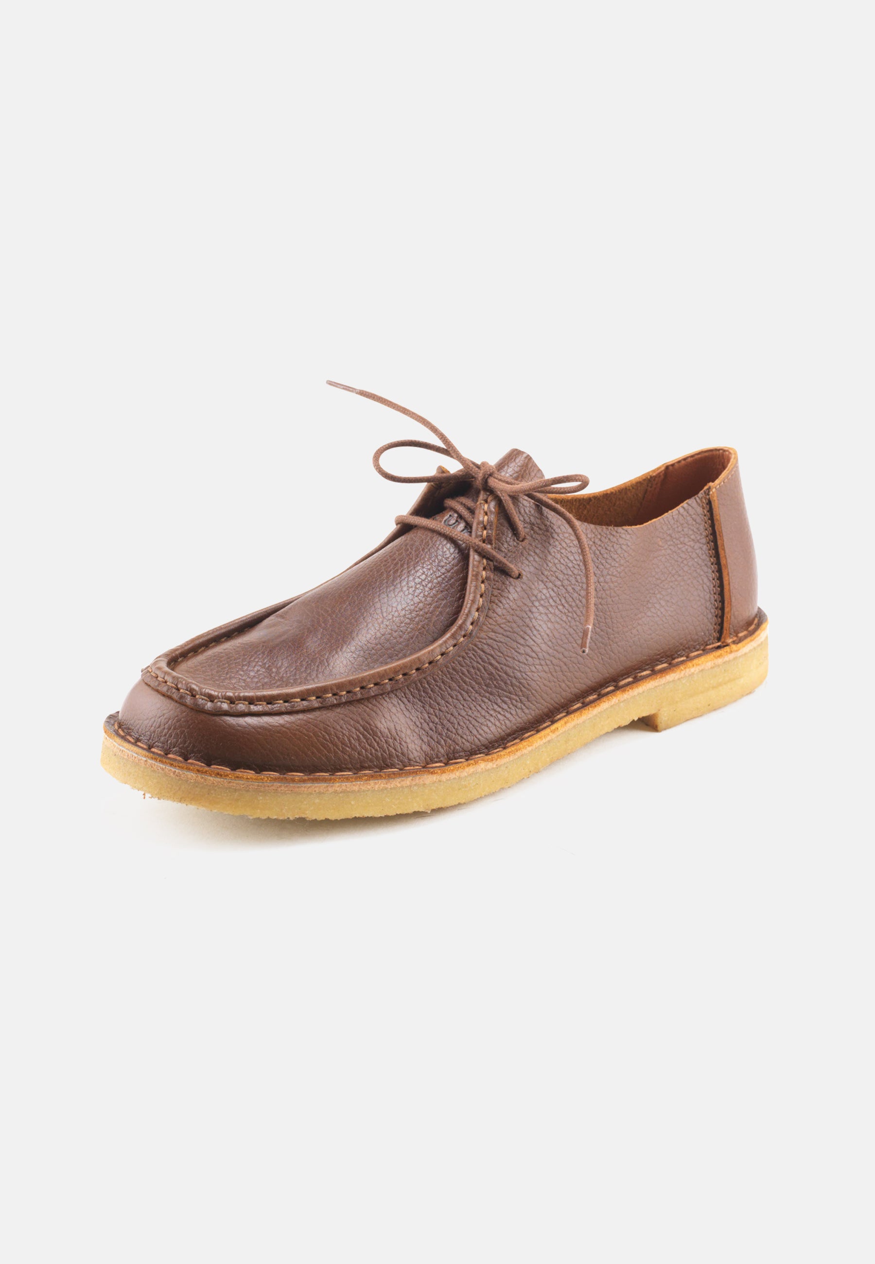 Nature Footwear Emil Sko Leather Shoe 114 Tobacco