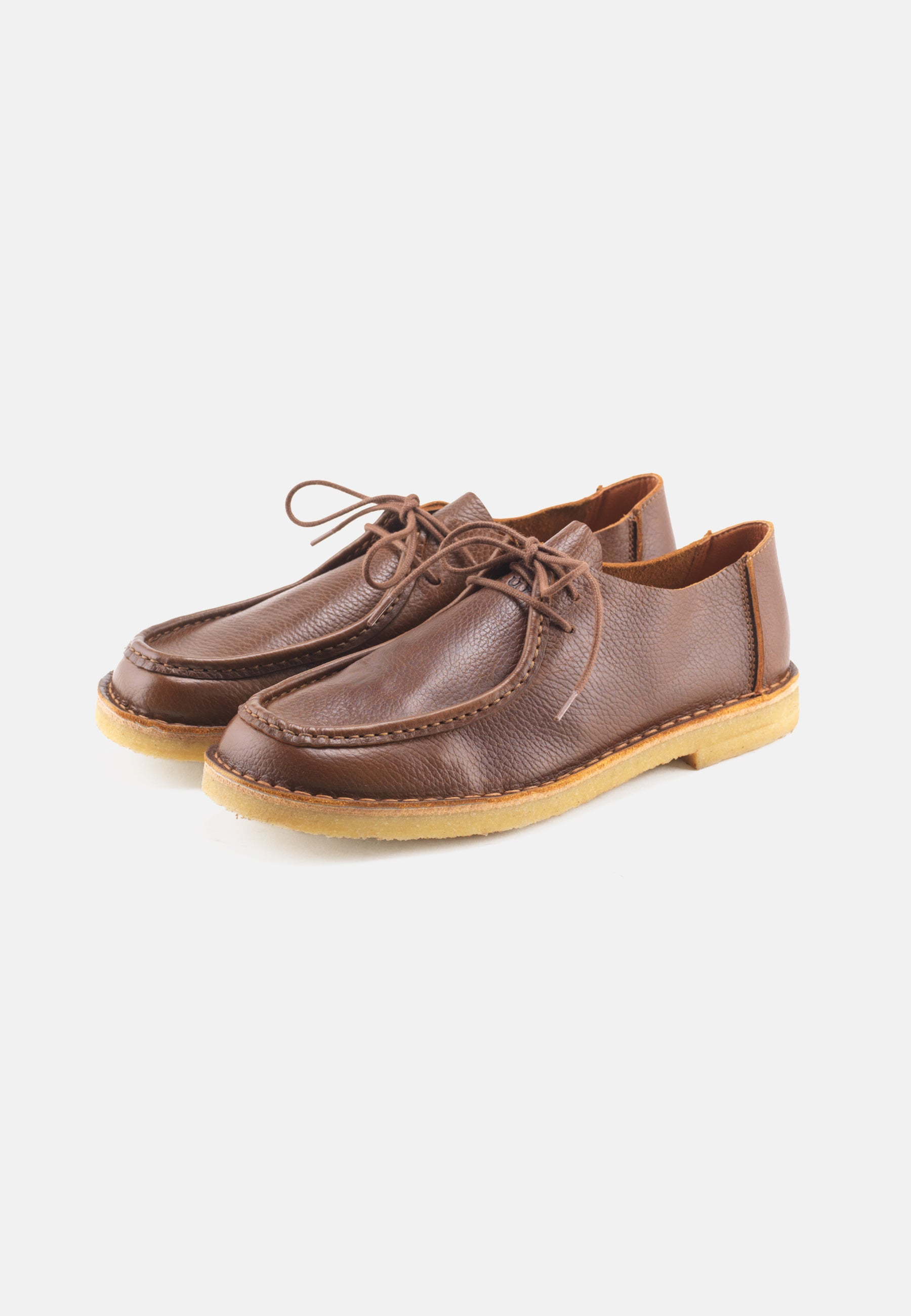 Nature Footwear Emil Sko Leather Shoe 114 Tobacco