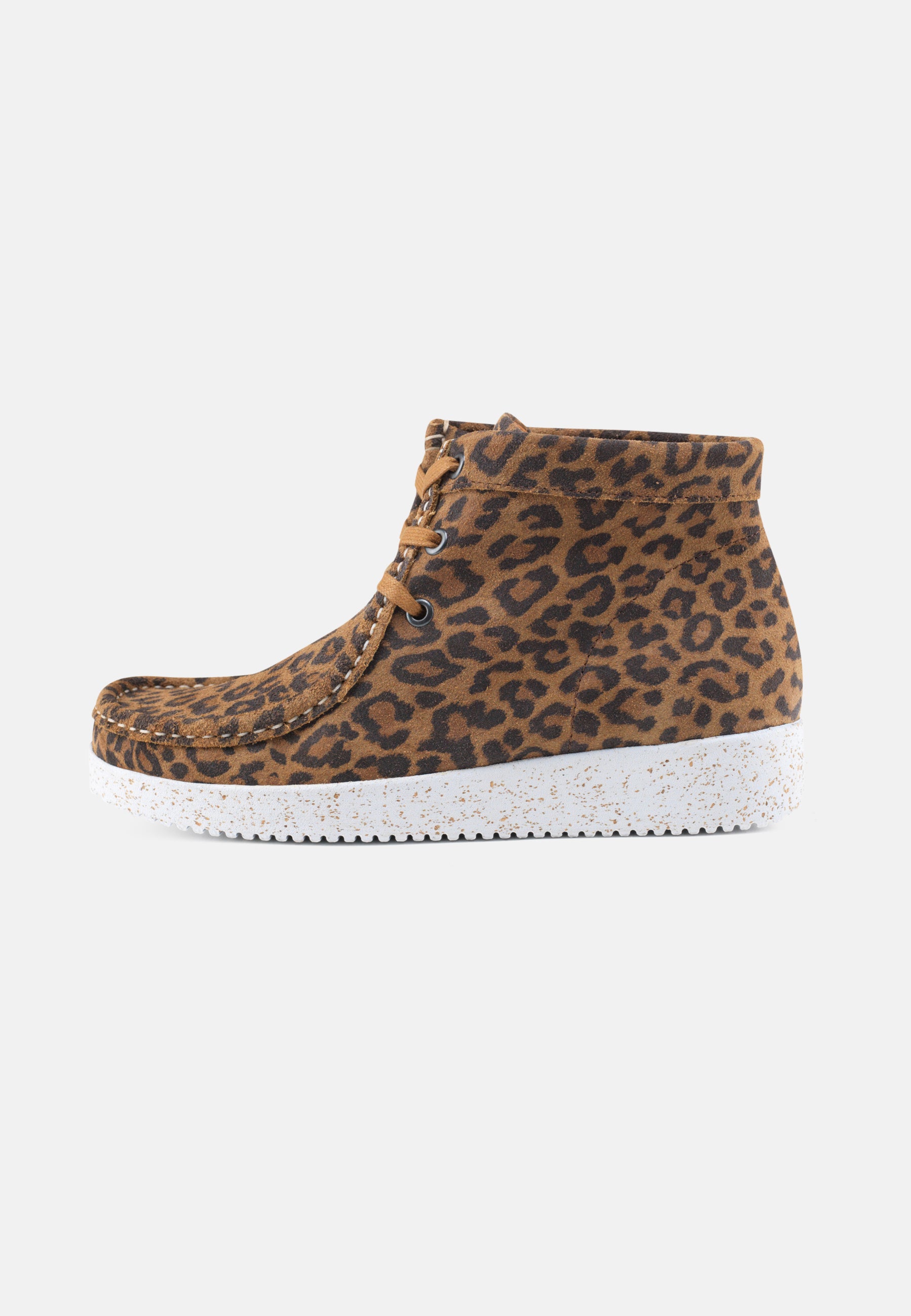 Nature Footwear Emma Støvle Suede Boot 100 Leopard