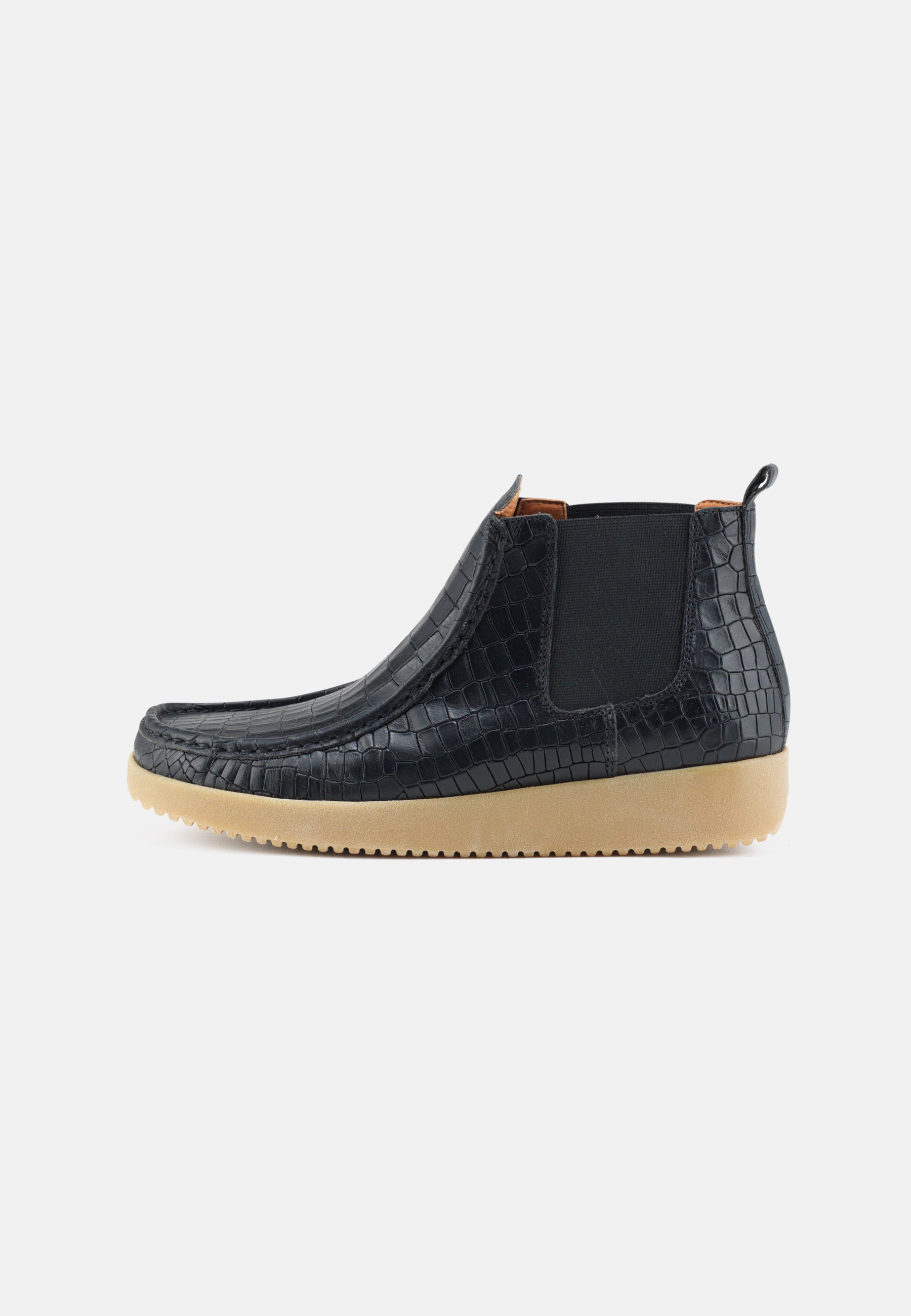 Nature Footwear Ester Støvle Pull Up Leather Boot 002 Black
