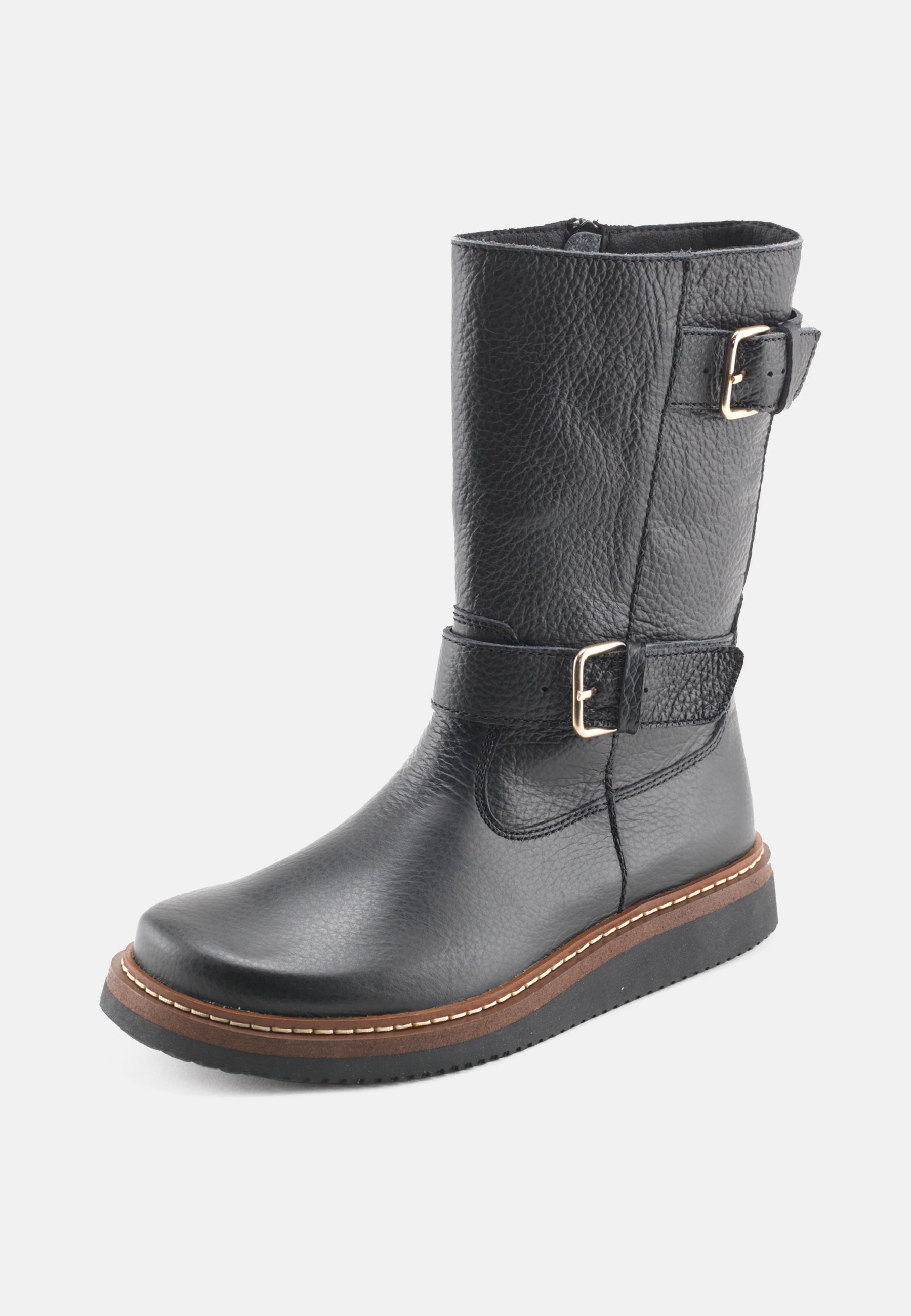 Nature Footwear Fenja Støvle Leather Boot 002 Black