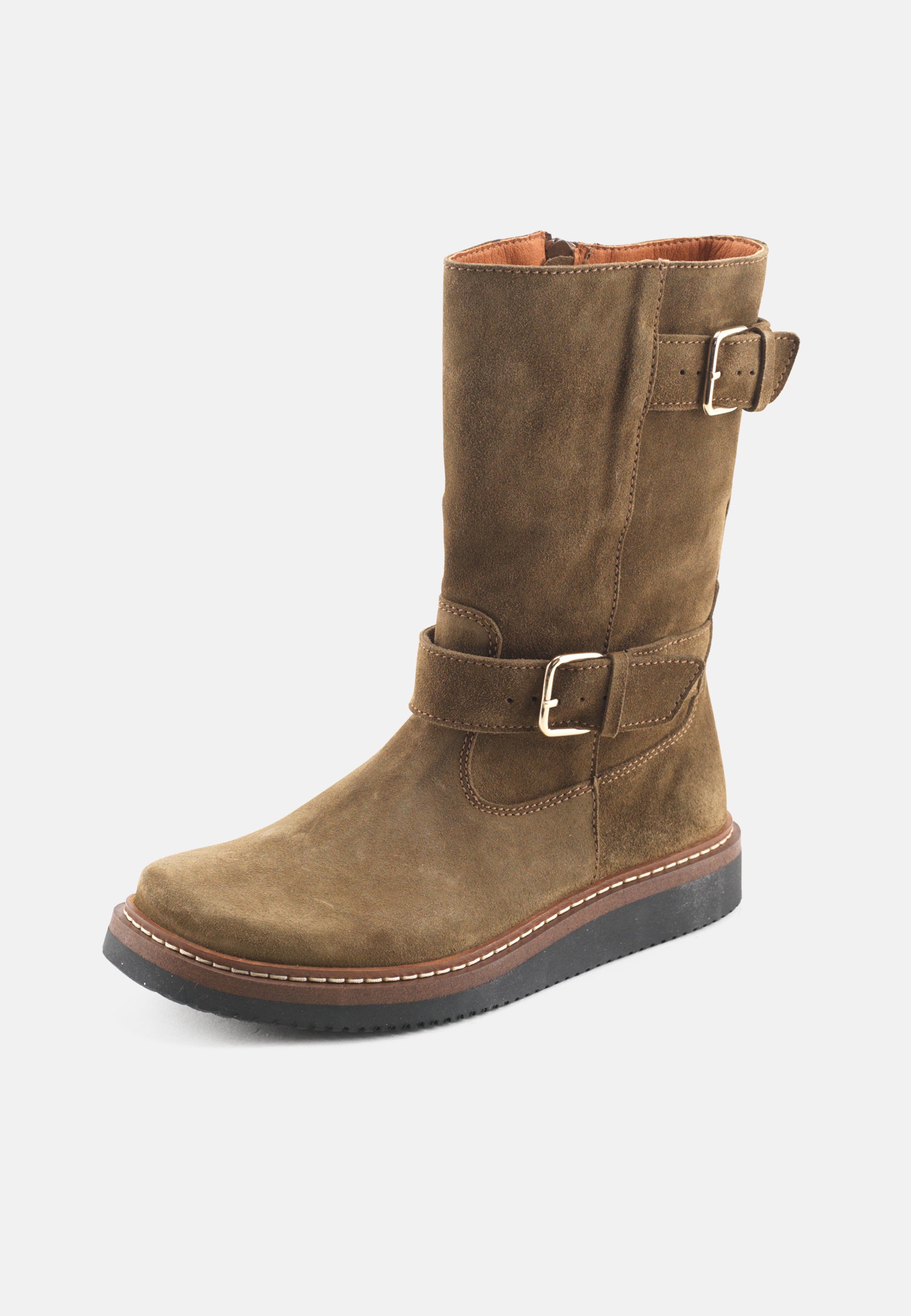 Nature Footwear Fenja Støvle Luxe Suede Boot 103 Olive