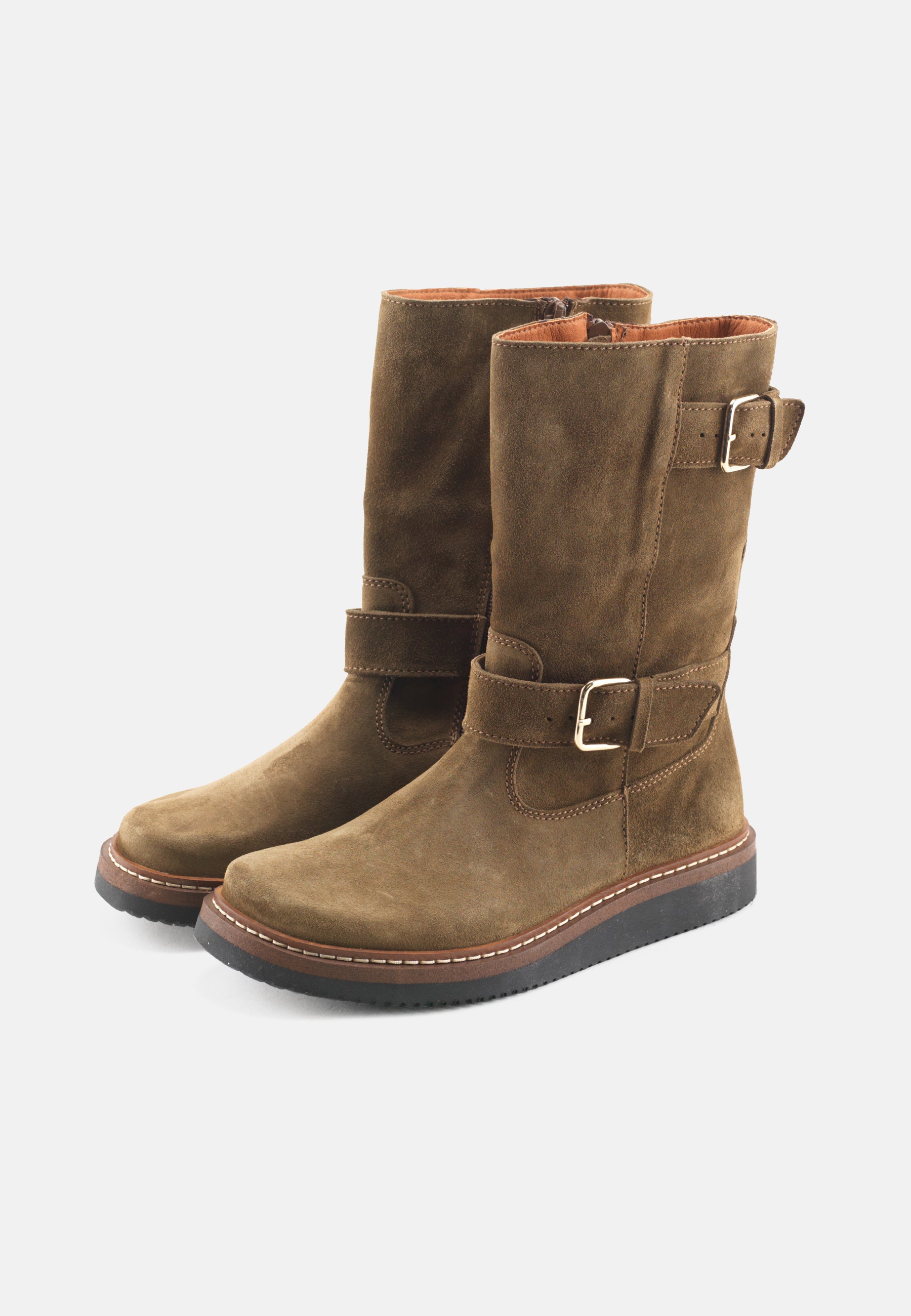 Nature Footwear Fenja Støvle Luxe Suede Boot 103 Olive