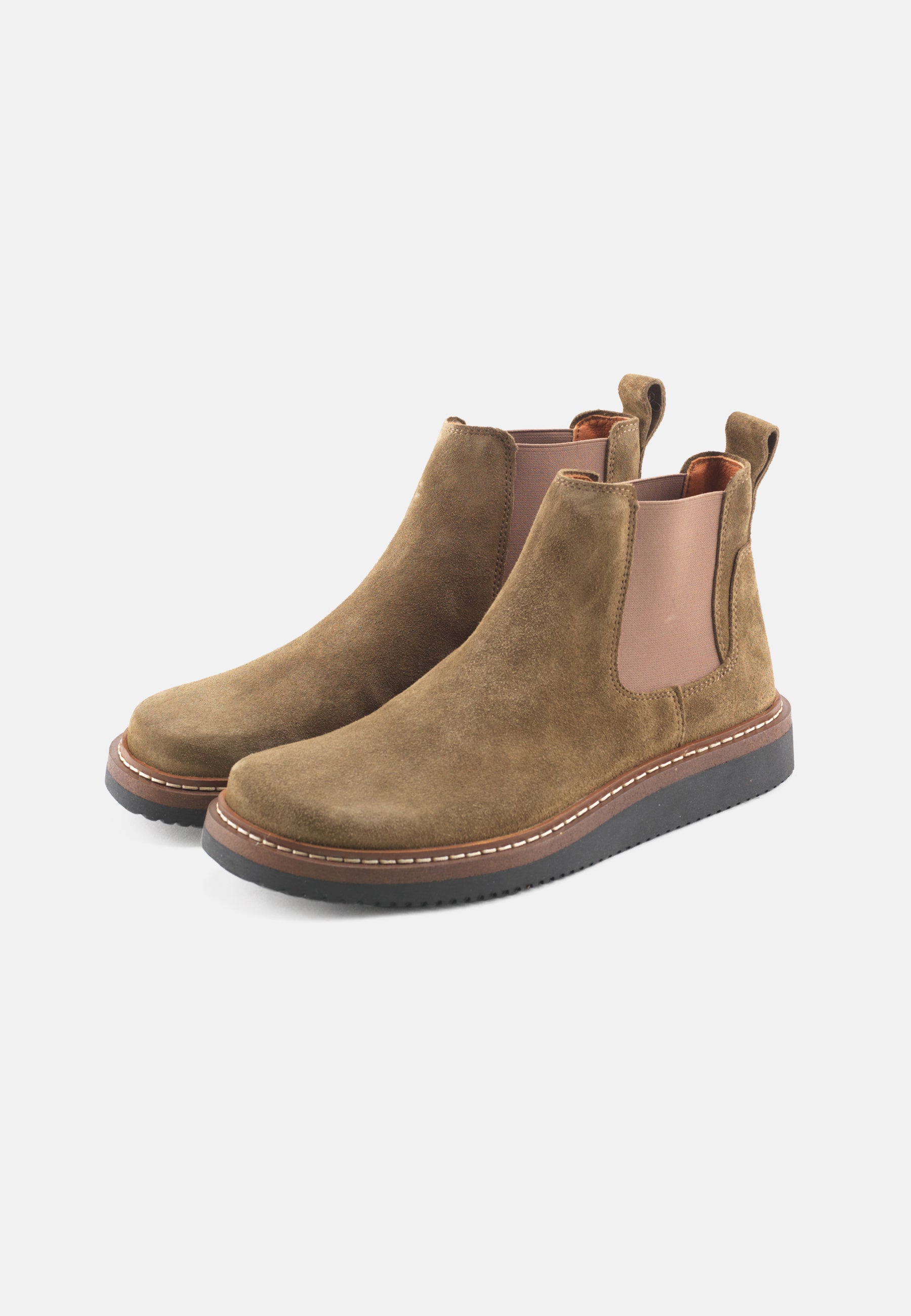 Nature Footwear Gry Støvle Luxe Suede Boot 103 Olive