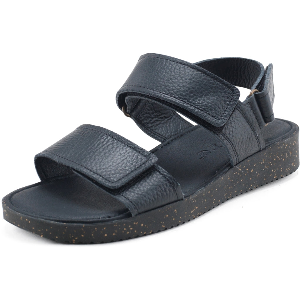 Nature Footwear Karen Sandal Leather Sandal 002 Black