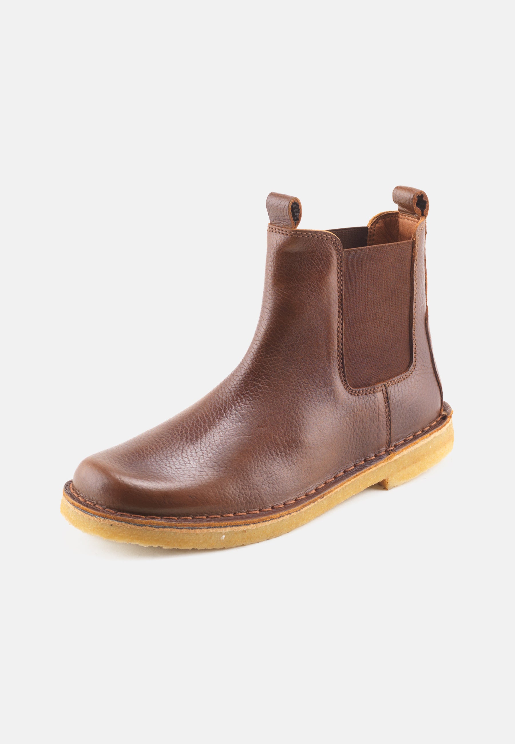 Nature Footwear Laura Støvle Leather Boot 114 Tobacco