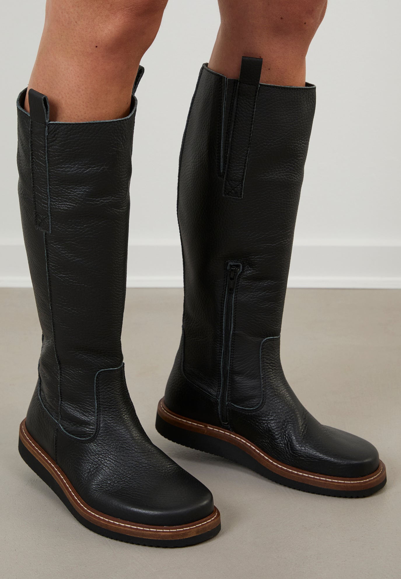 Nature Footwear Liv Støvle Leather Boot 002 Black