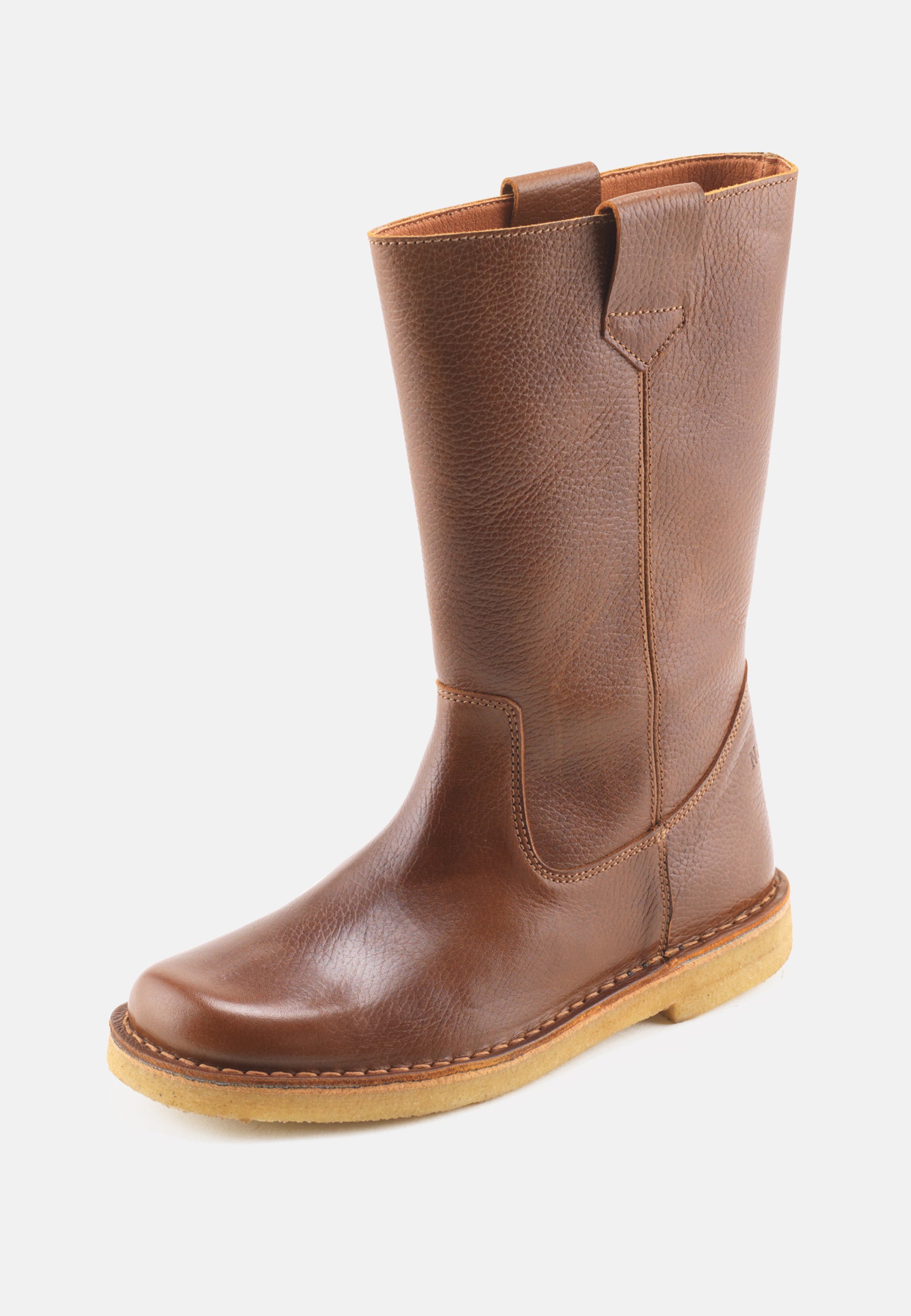 Nature Footwear Luna Støvle Leather Boot 114 Tobacco