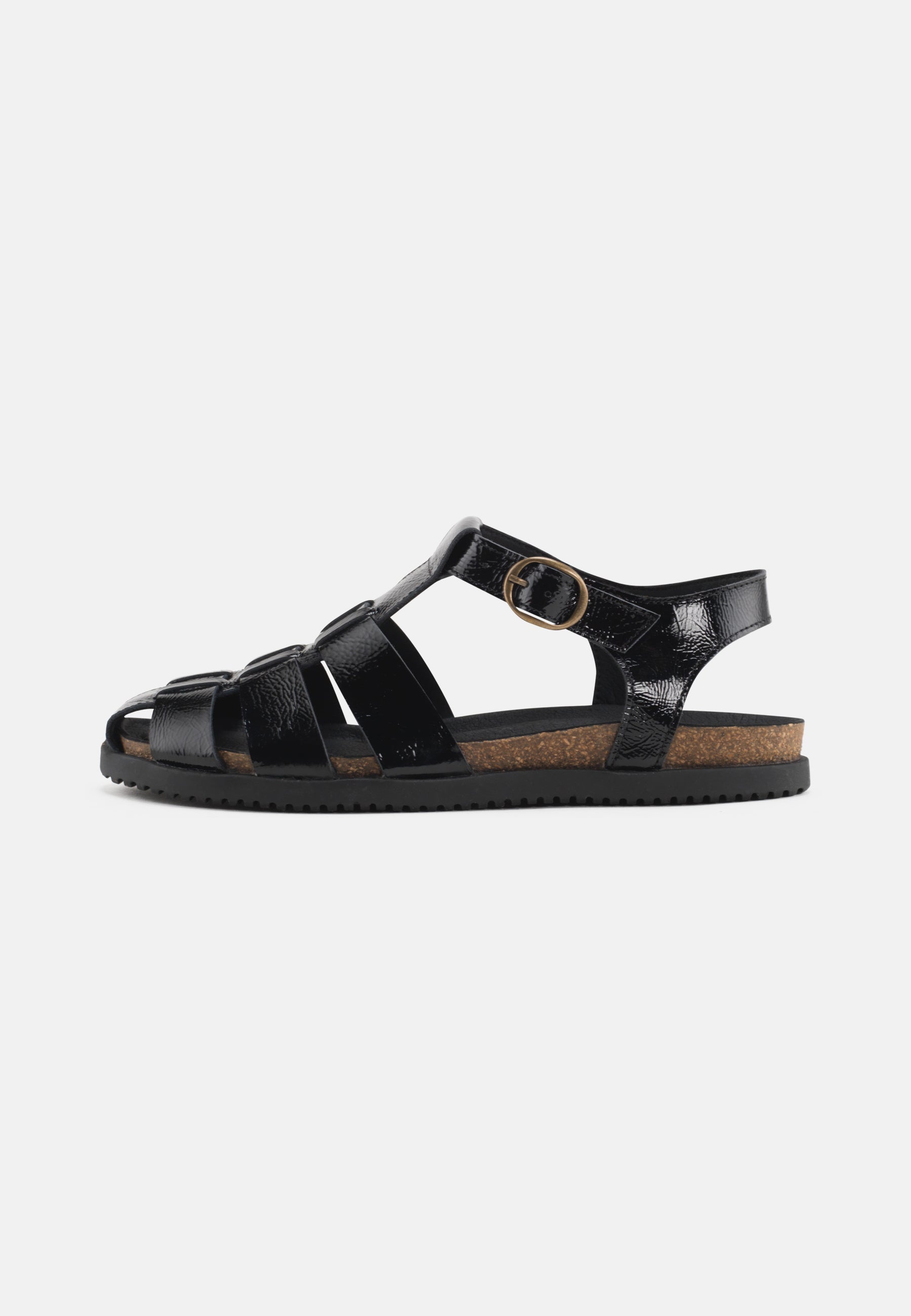 Nature Footwear Malene Sandal Leather Sandal 002 Black