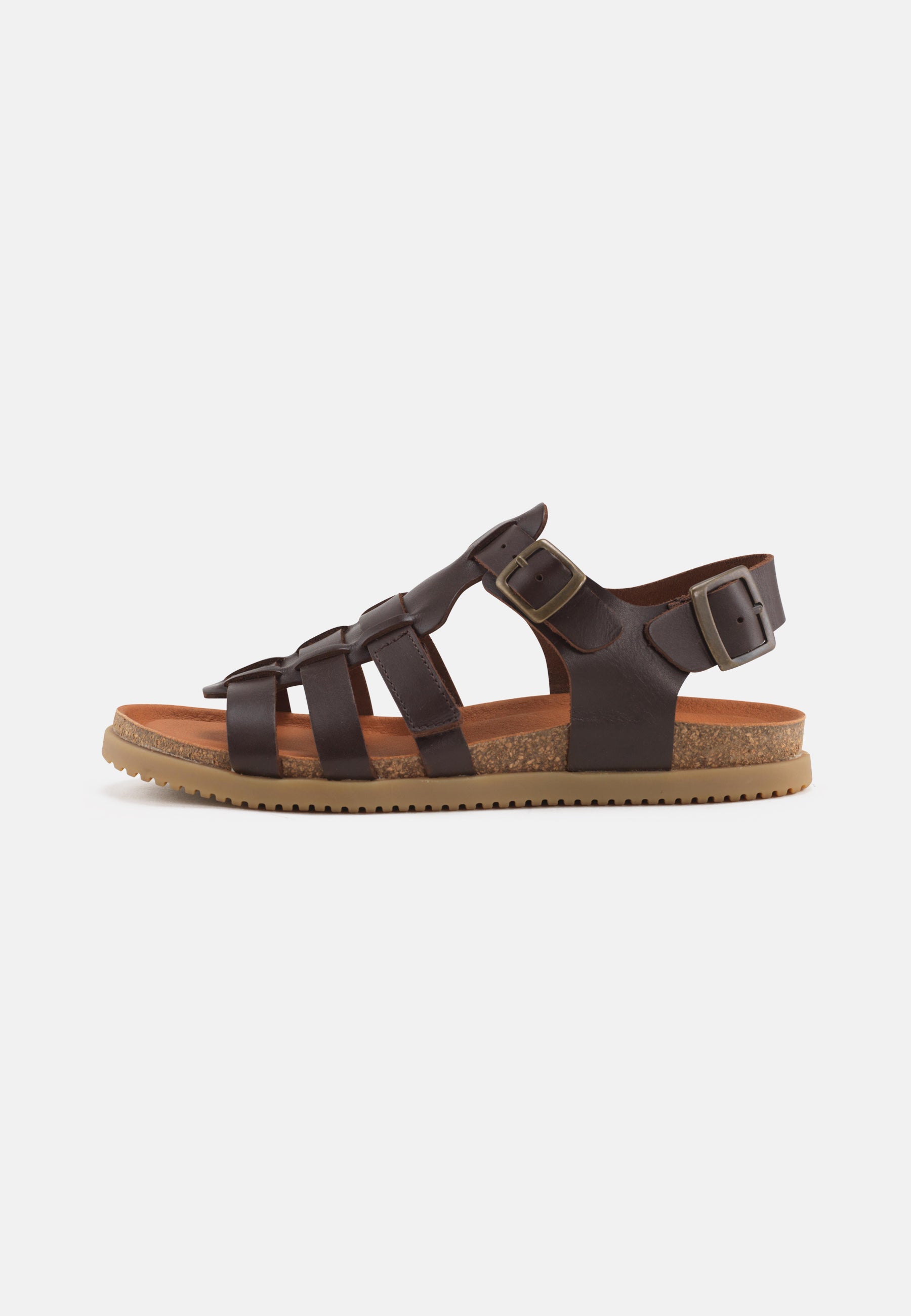 Nature Footwear Mette Sandal Leather Sandal 018 Coffee