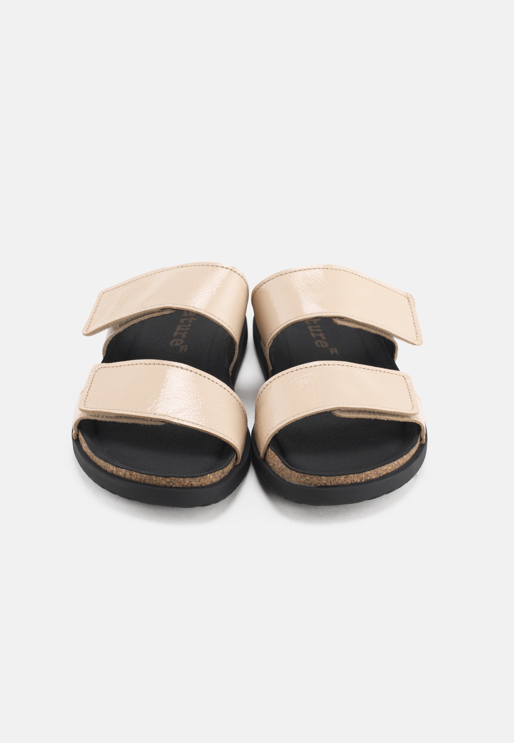 Nature Footwear Mie Sandal Leather Slide 119 Cream