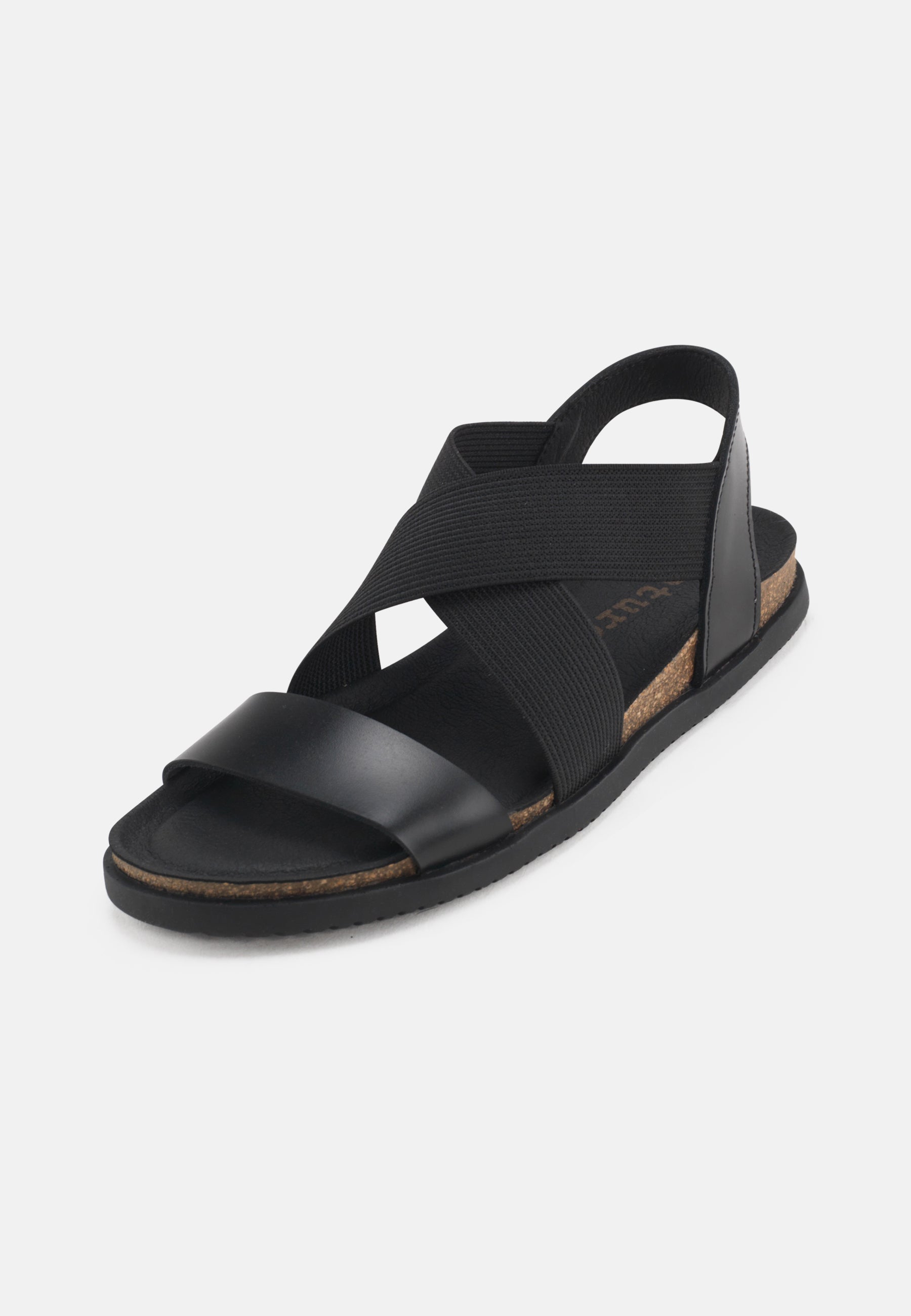 Nature Footwear II Mona Sandal Leather Sandal 002 Black