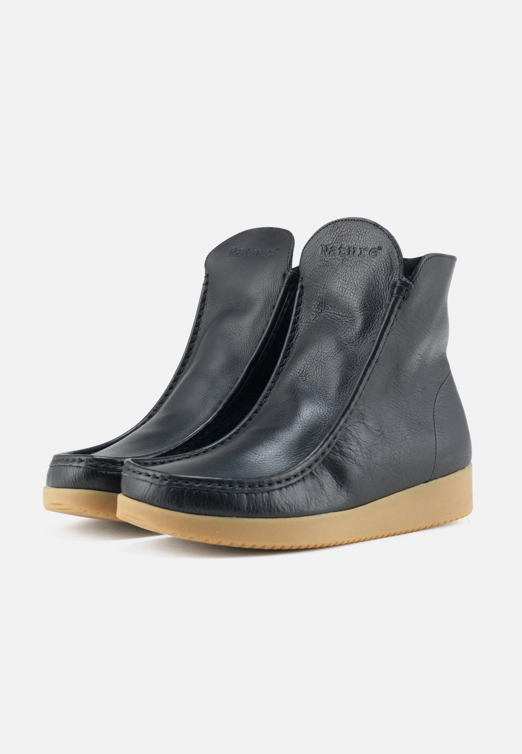 Nature Footwear Nanna Varmforet Støvle Leather Boot 002 Black