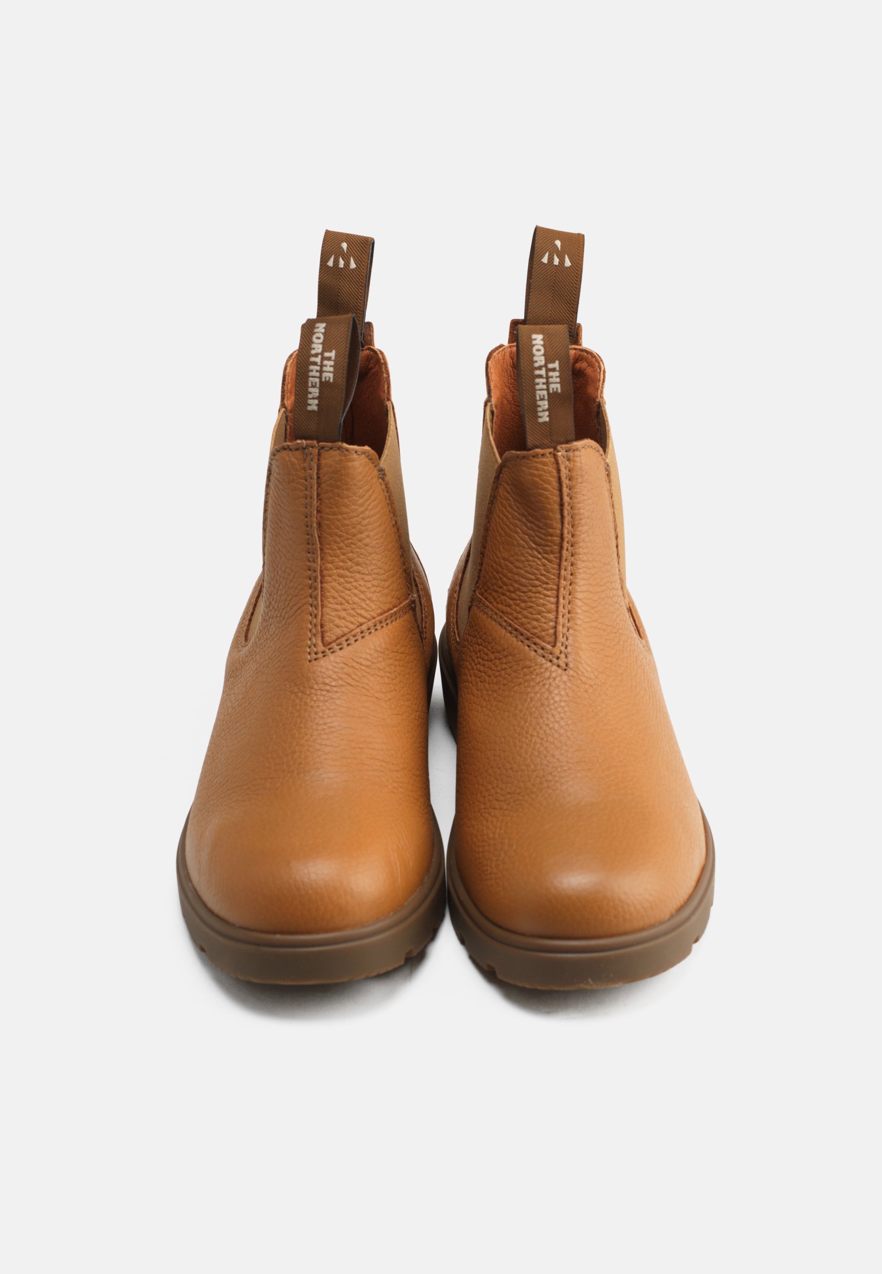 The Northern Nora Støvle Elk Pull Up Leather Boot 133 Chestnut