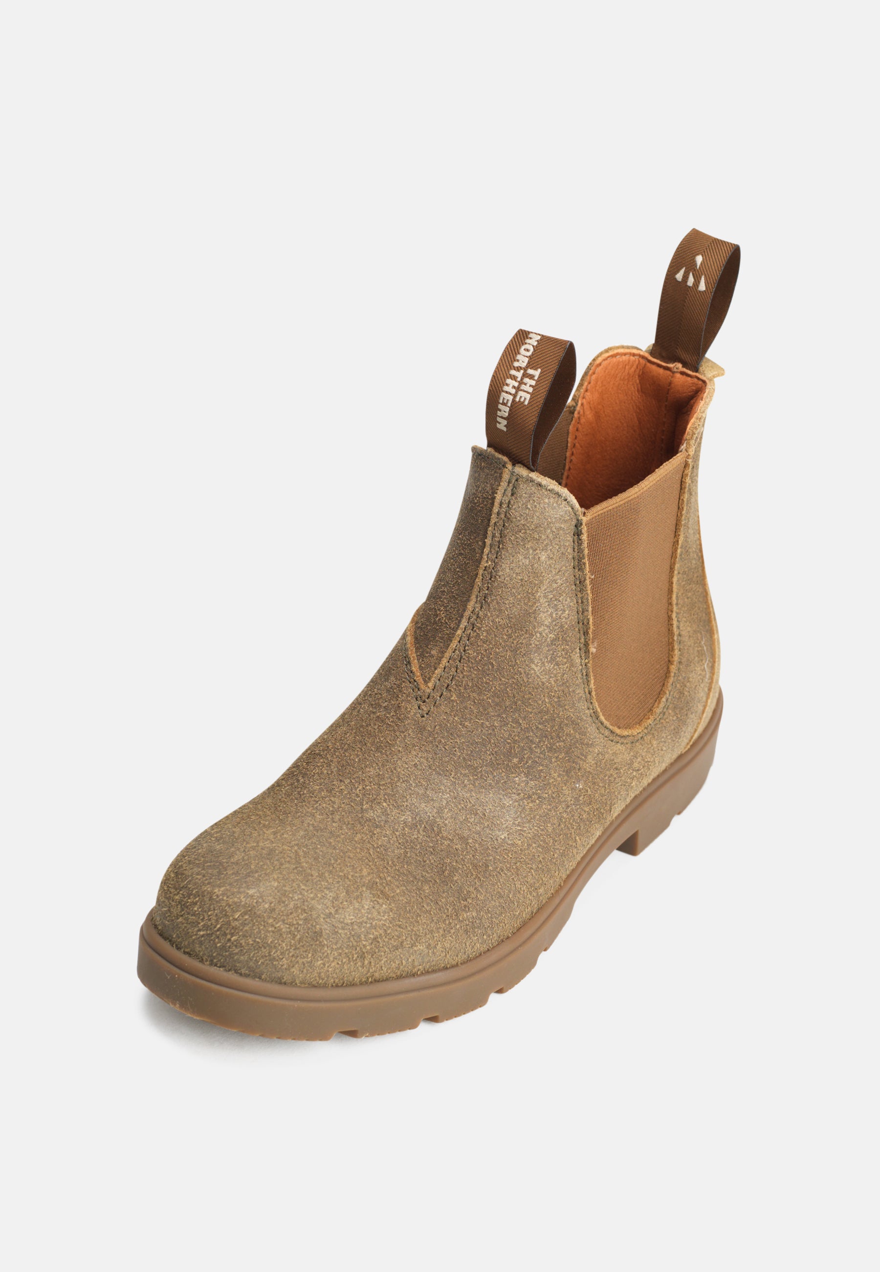 The Northern Nora Støvle Elk Suede Boot 117 Moss Green